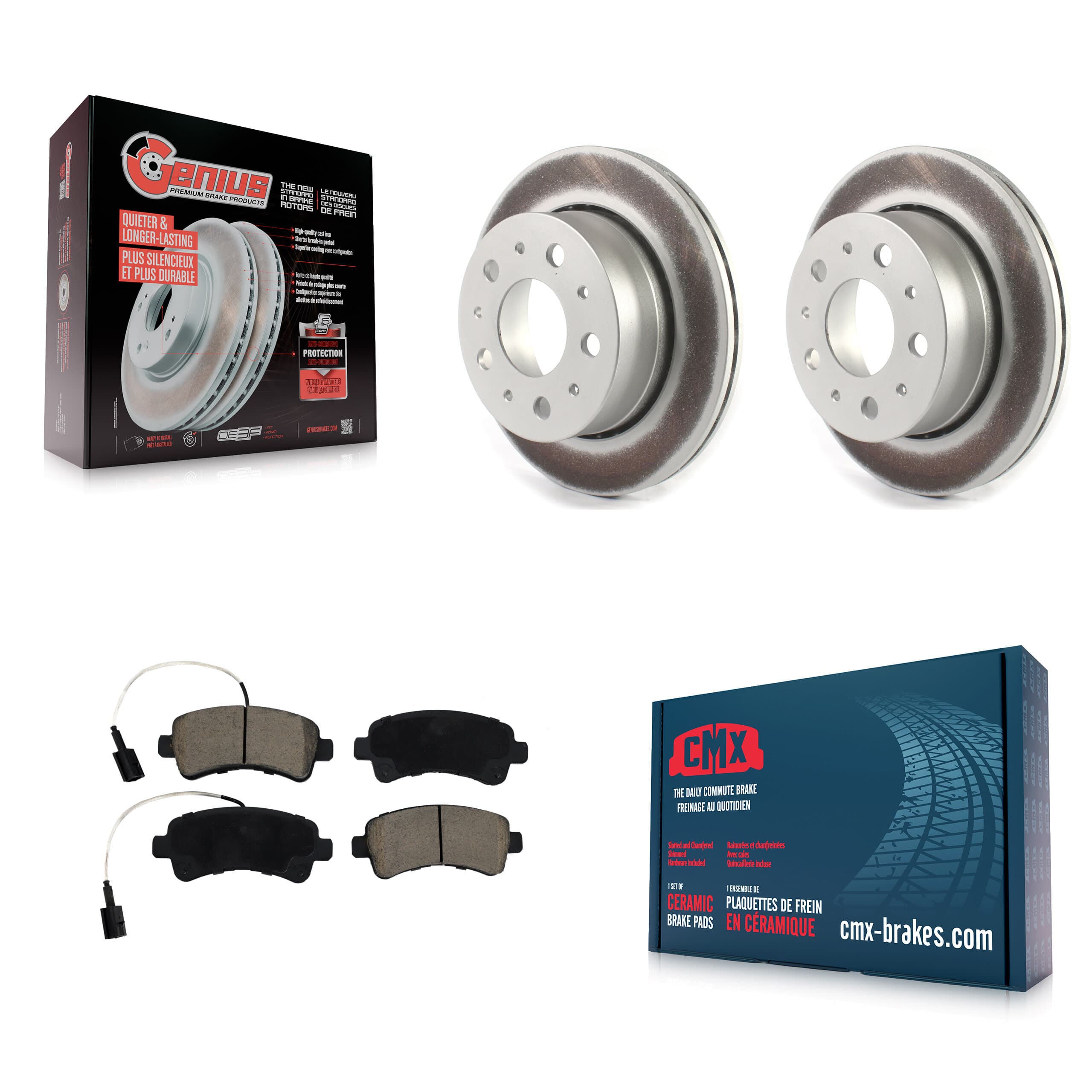 Transit Auto - KGC-101412 - Rear Disc Brake Kits image 1
