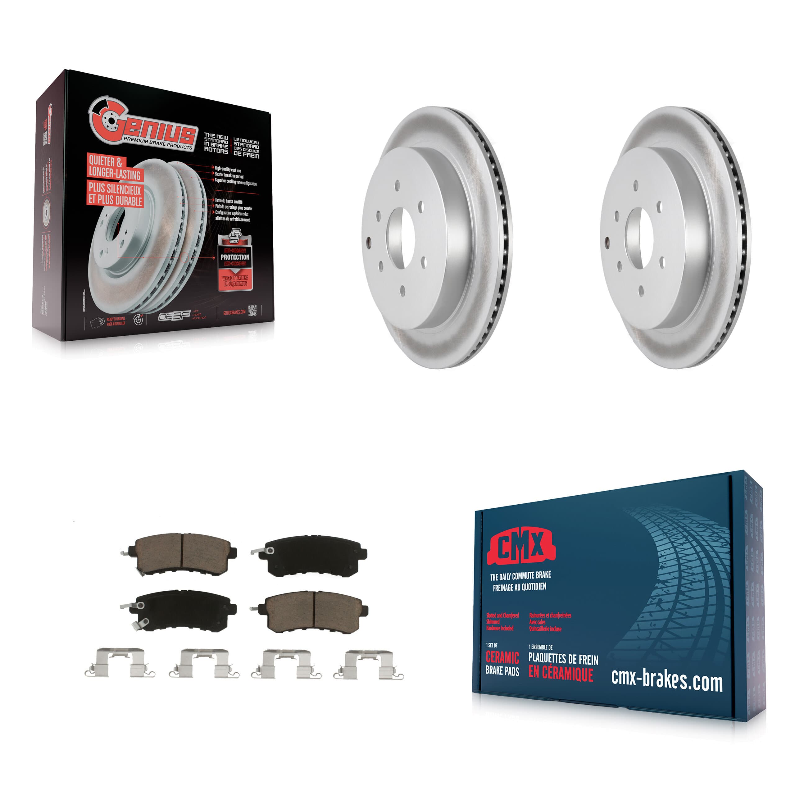 Transit Auto - KGC-101419 - Rear Disc Brake Kits image 1