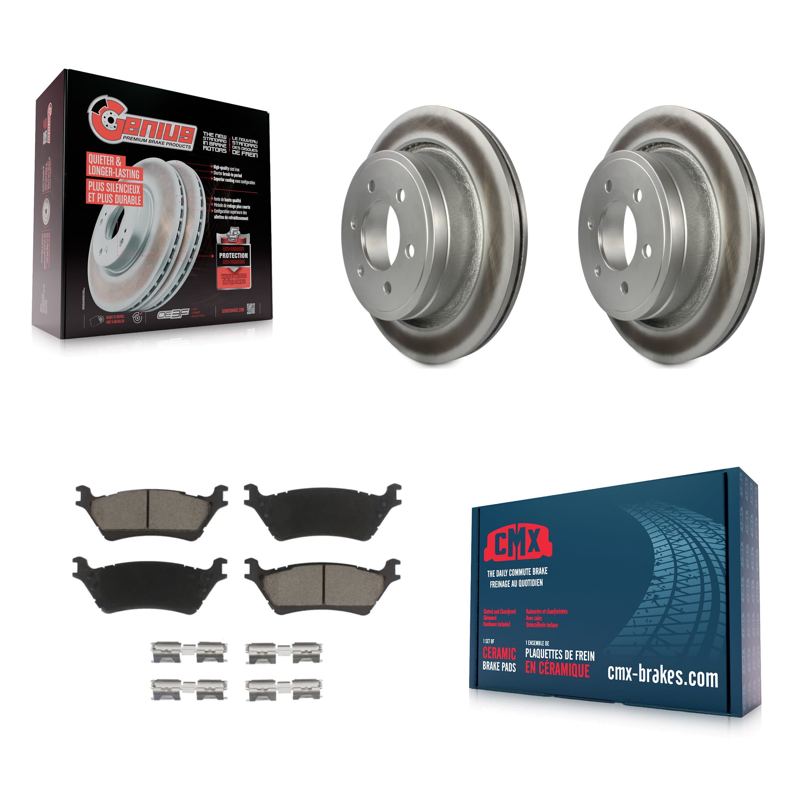 Transit Auto - KGC-101425 - Rear Disc Brake Kits image 1