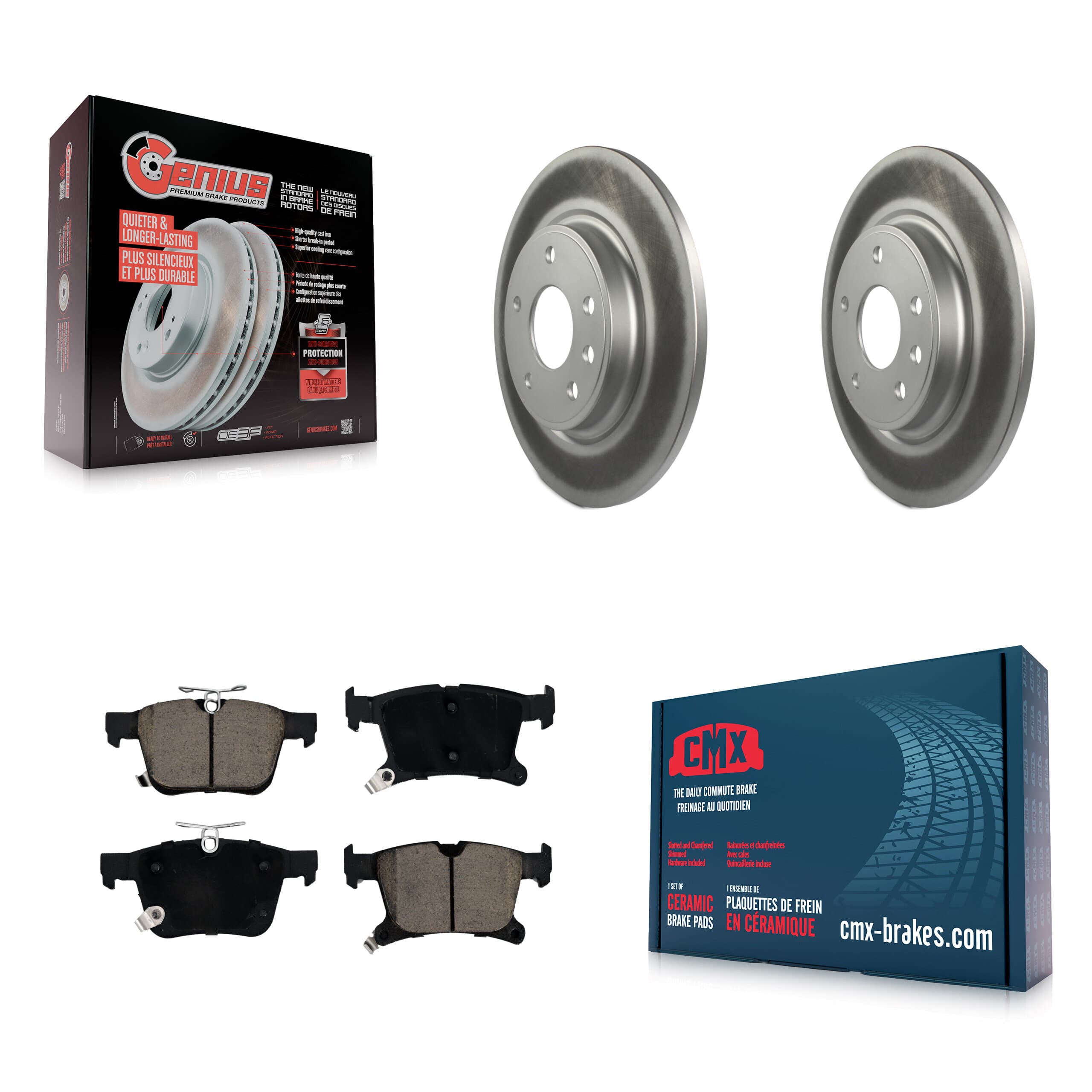 Transit Auto - KGC-101433 - Rear Disc Brake Kits image 1