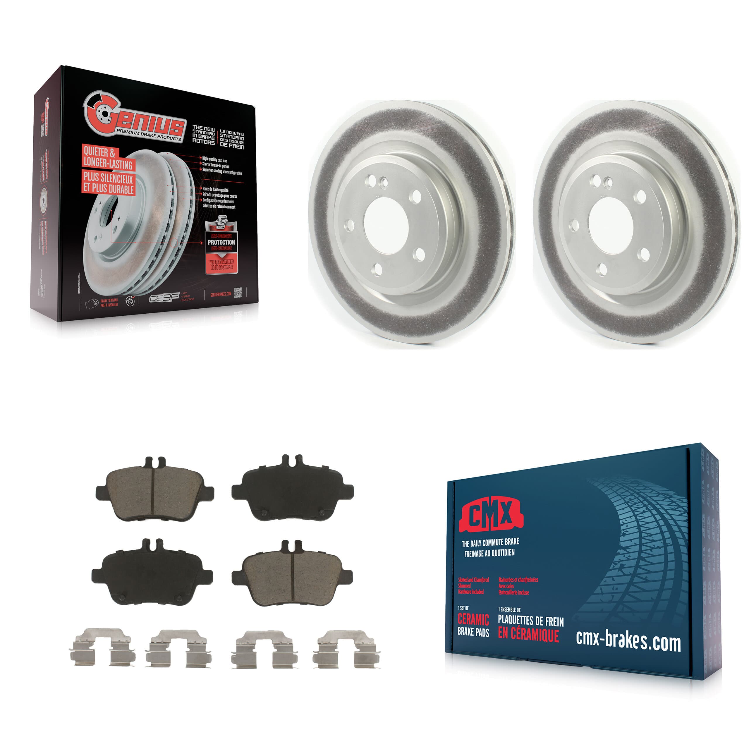 Transit Auto - KGC-101434 - Rear Disc Brake Kits image 1