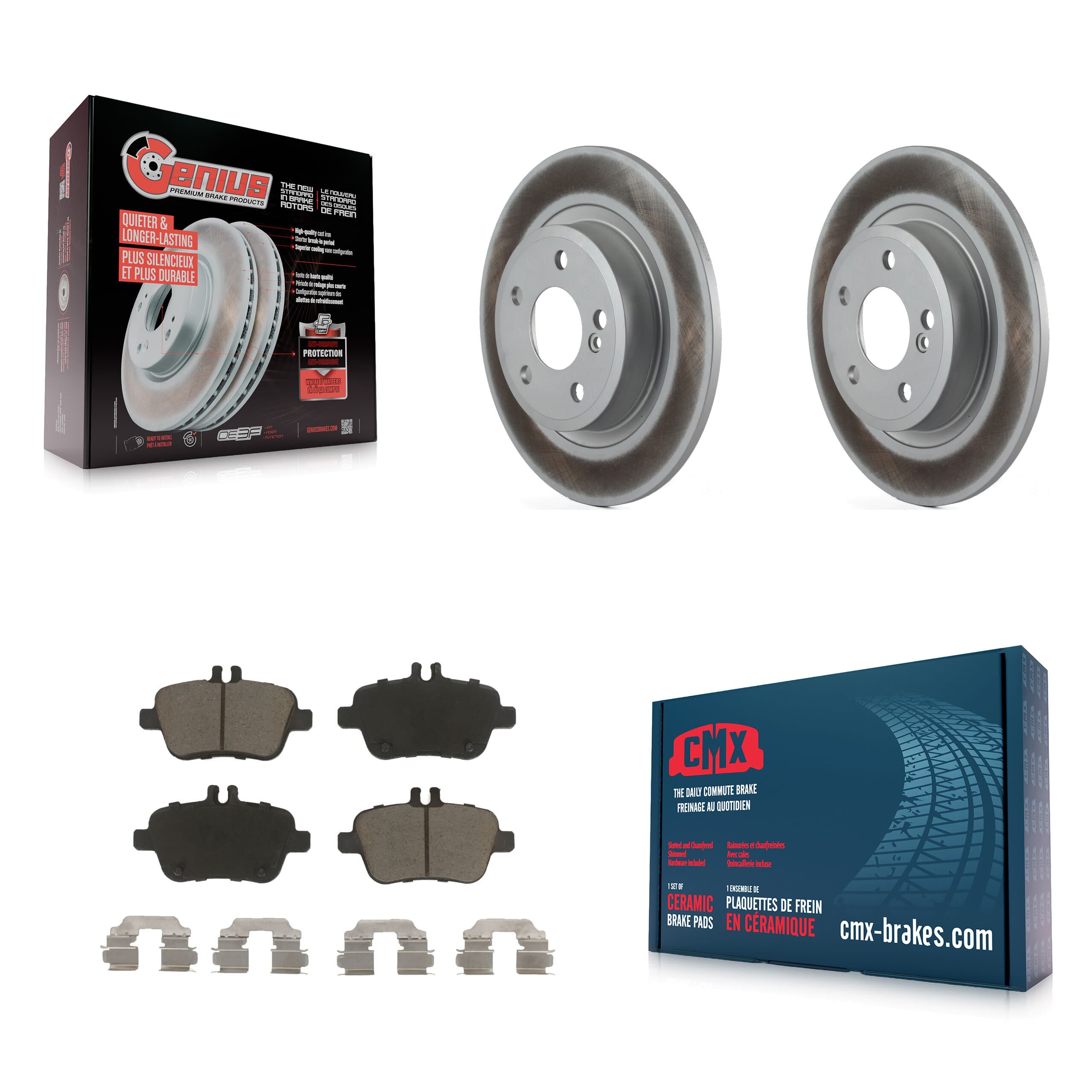 Transit Auto - KGC-101435 - Rear Disc Brake Kits image 1