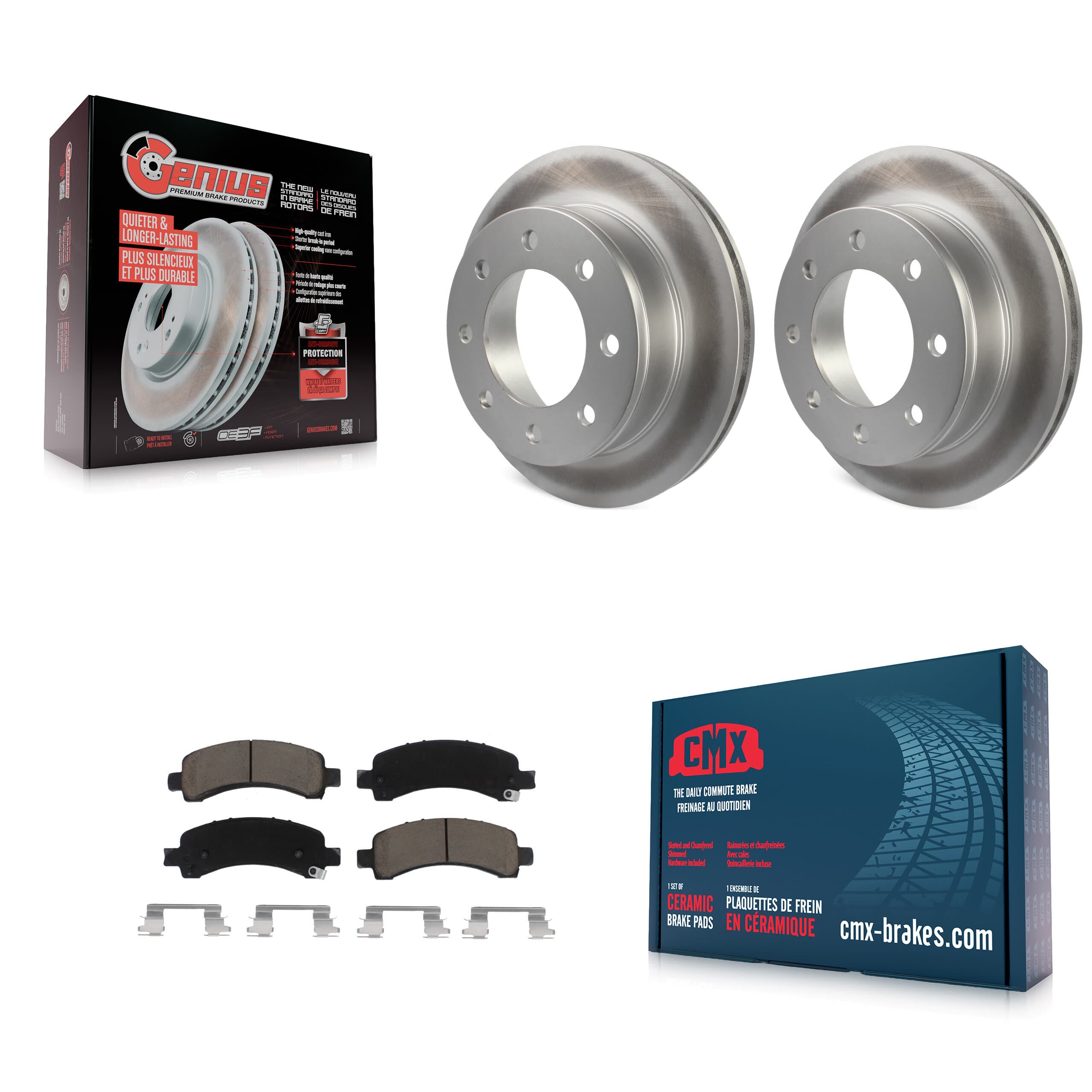 Transit Auto - KGC-101439 - Rear Disc Brake Kits image 1