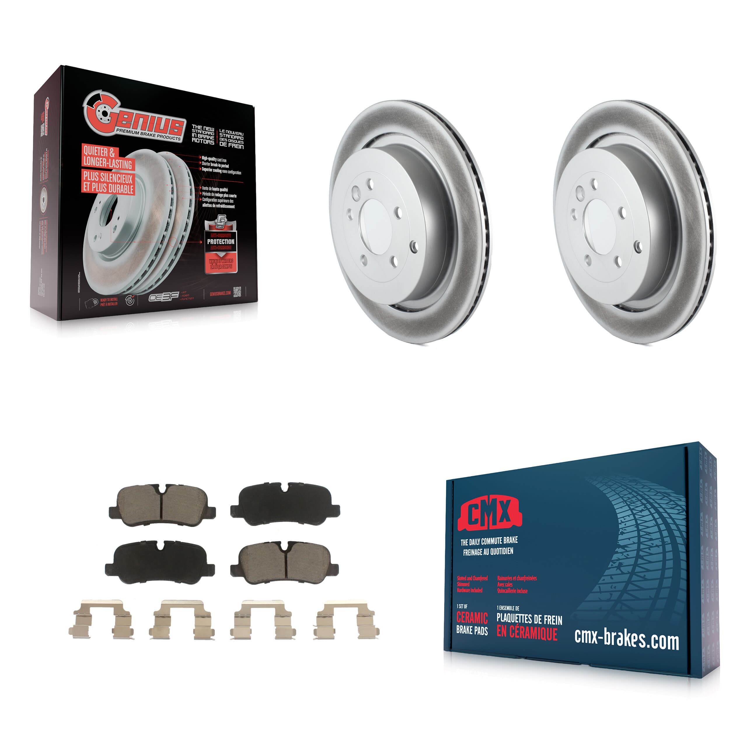 Transit Auto - KGC-101459 - Rear Disc Brake Kits image 1