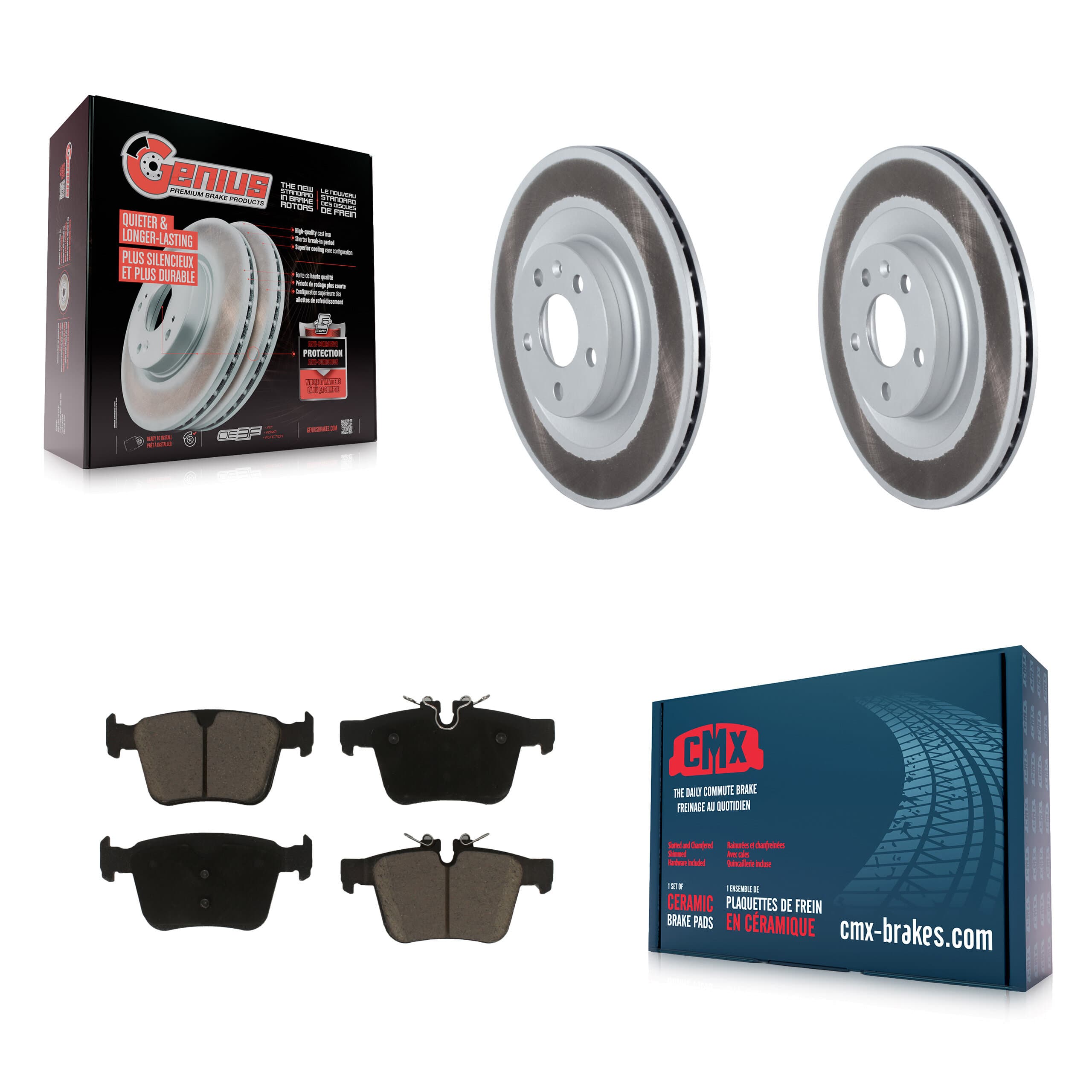 Transit Auto - KGC-101462 - Rear Disc Brake Kits image 1