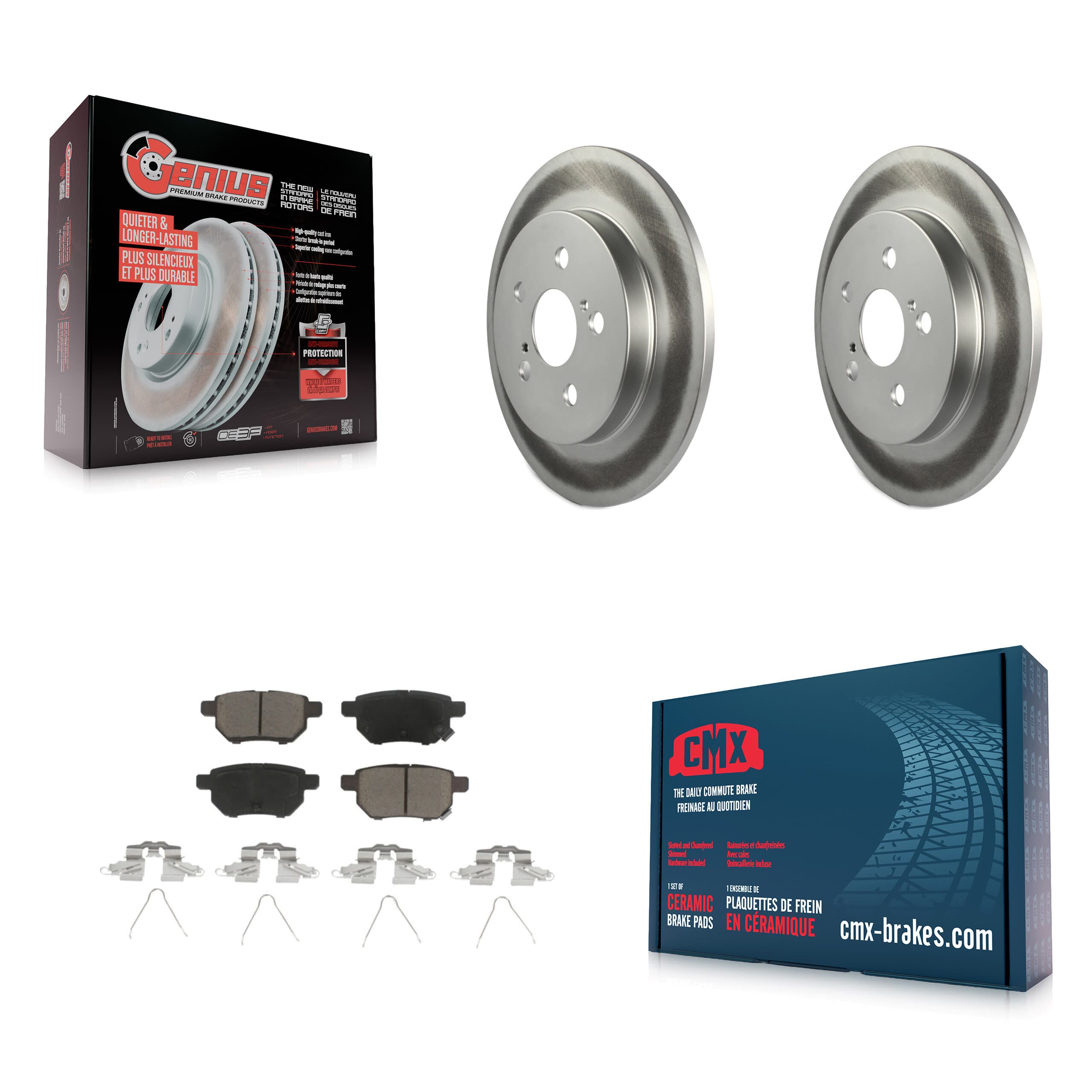 Transit Auto - KGC-101465 - Rear Disc Brake Kits image 1