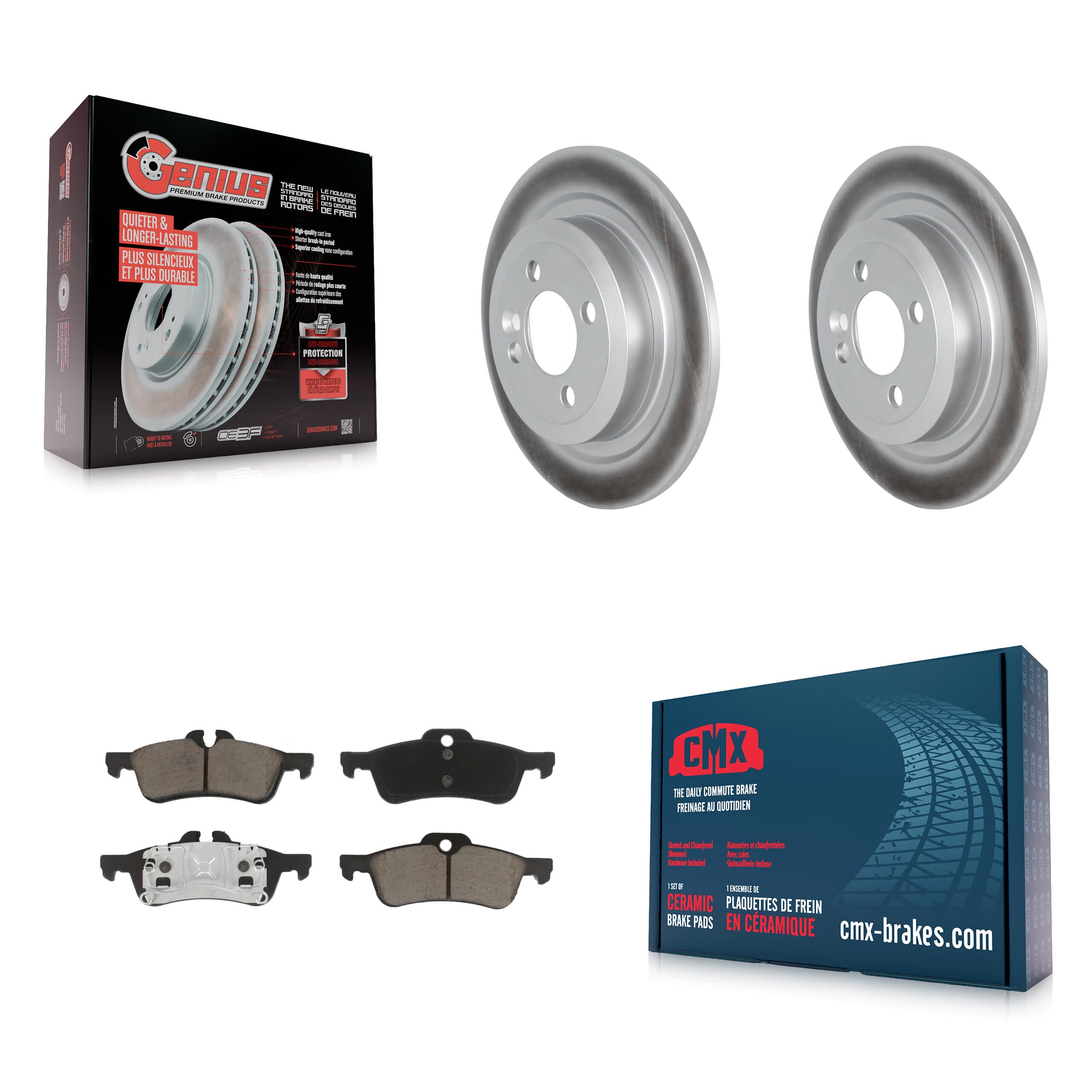 Transit Auto - KGC-101466 - Rear Disc Brake Kits image 1