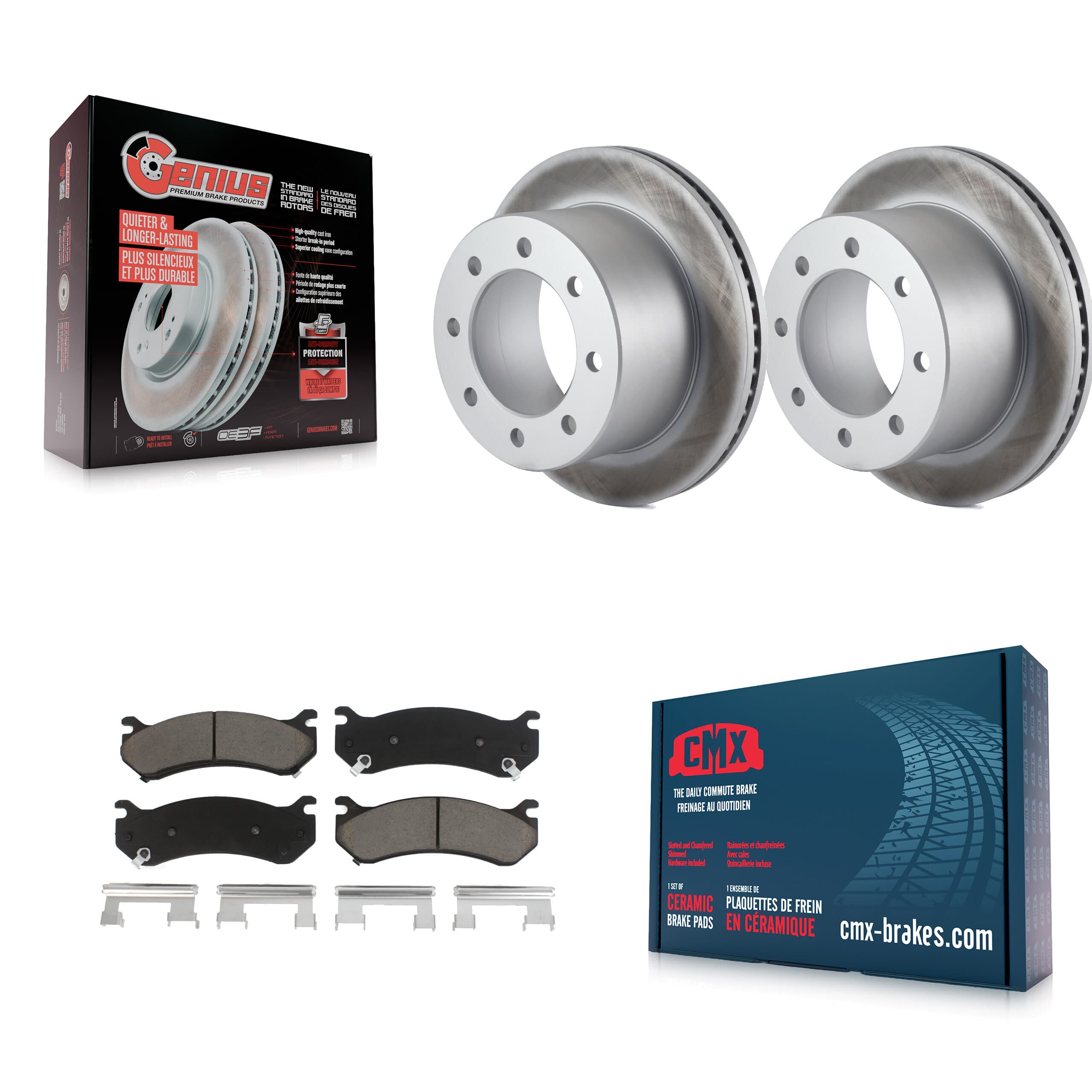 Transit Auto - KGC-101498 - Rear Disc Brake Kits image 1