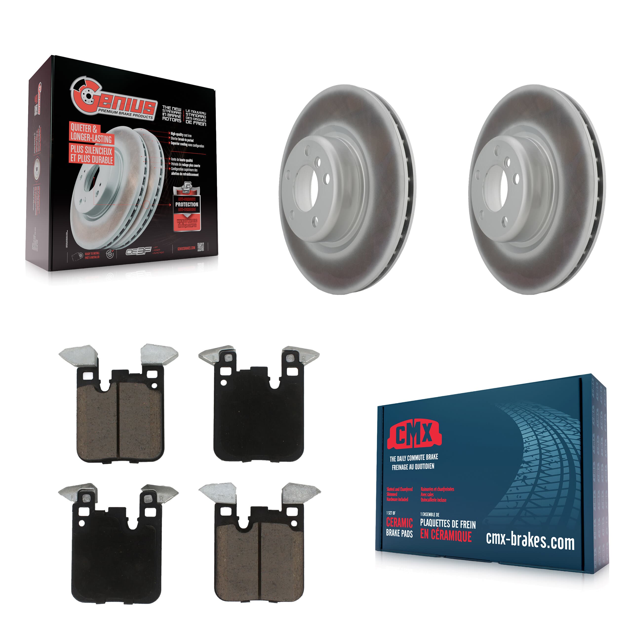 Transit Auto - KGC-101507 - Rear Disc Brake Kits image 1