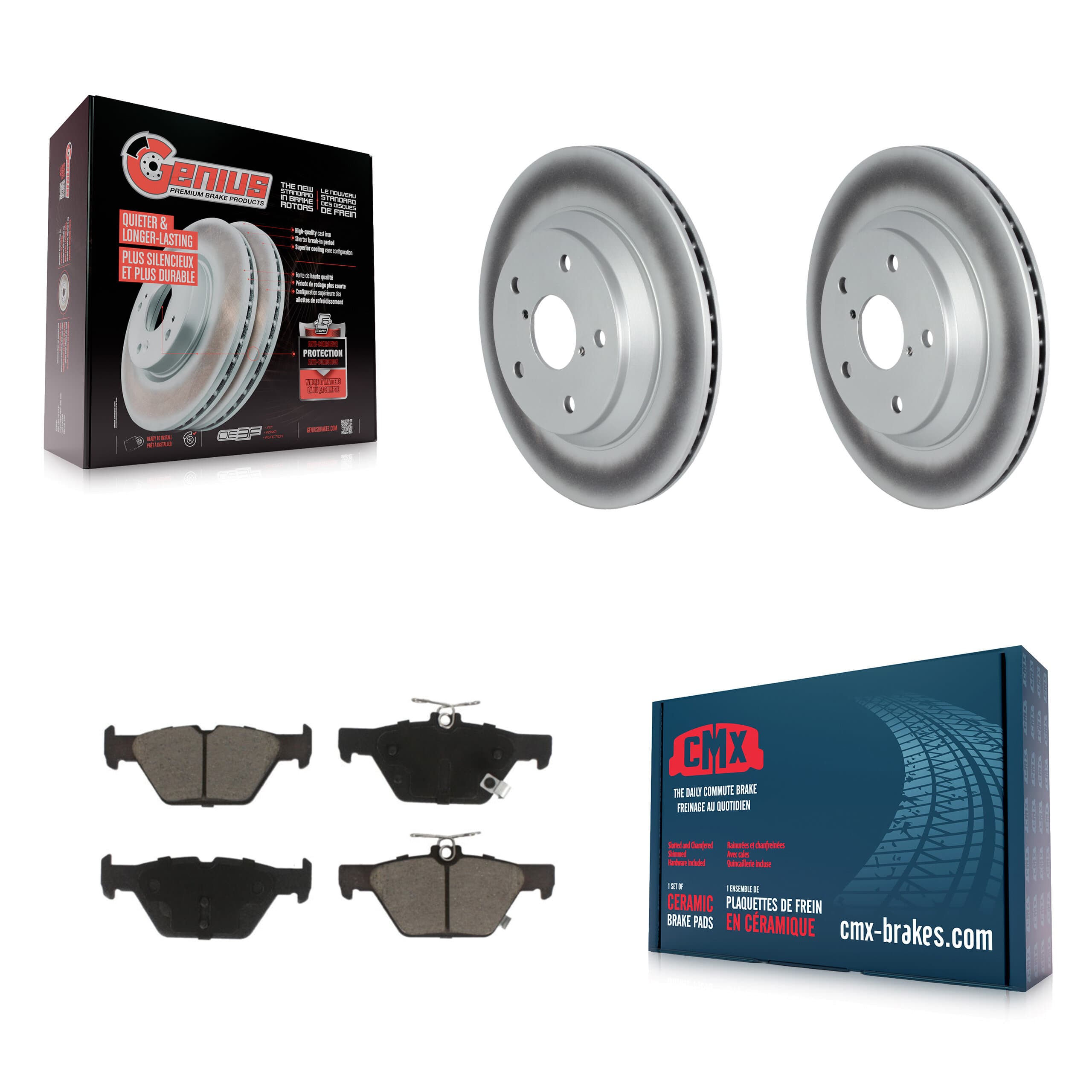 Transit Auto - KGC-101516 - Rear Disc Brake Kits image 1