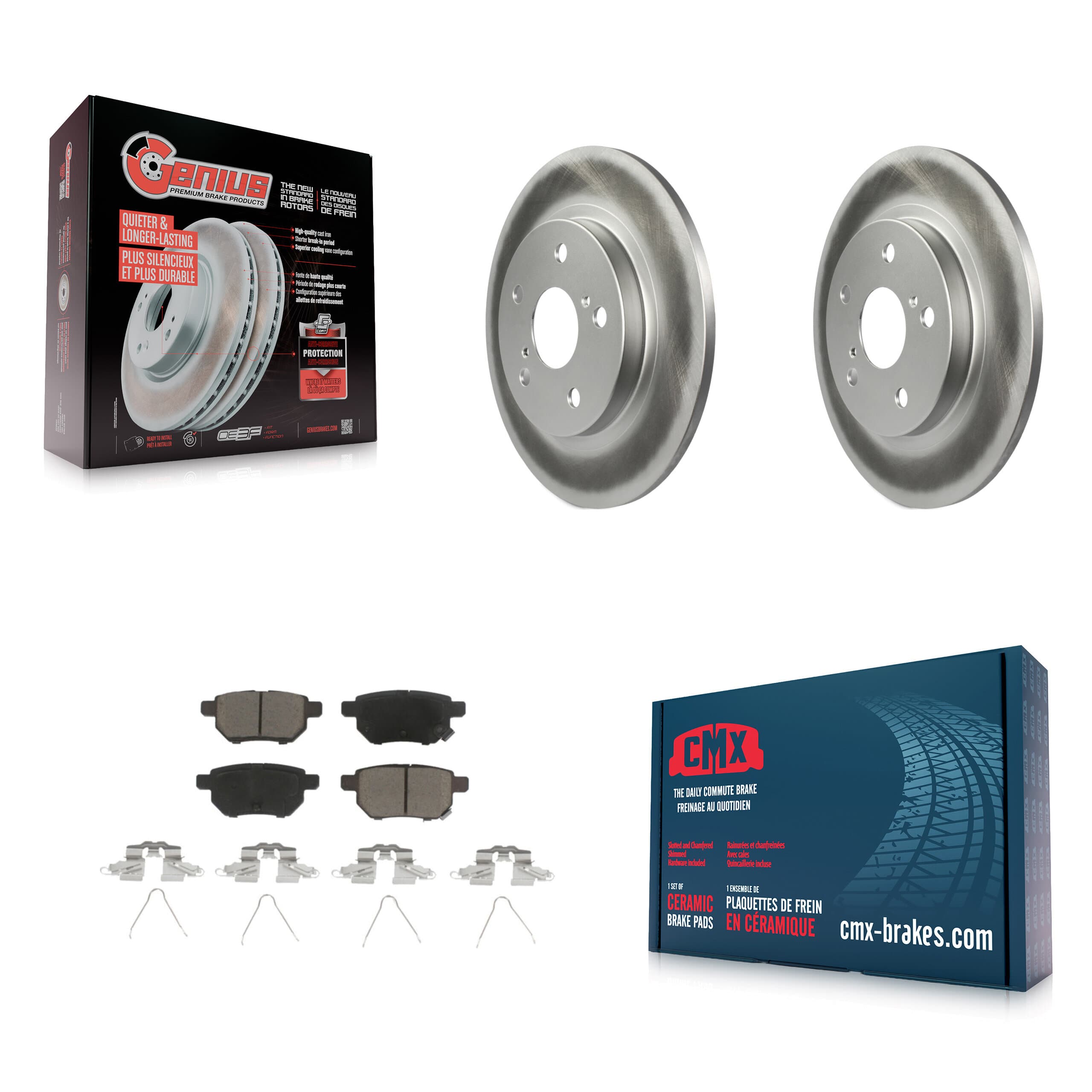 Transit Auto - KGC-101519 - Rear Disc Brake Kits image 1
