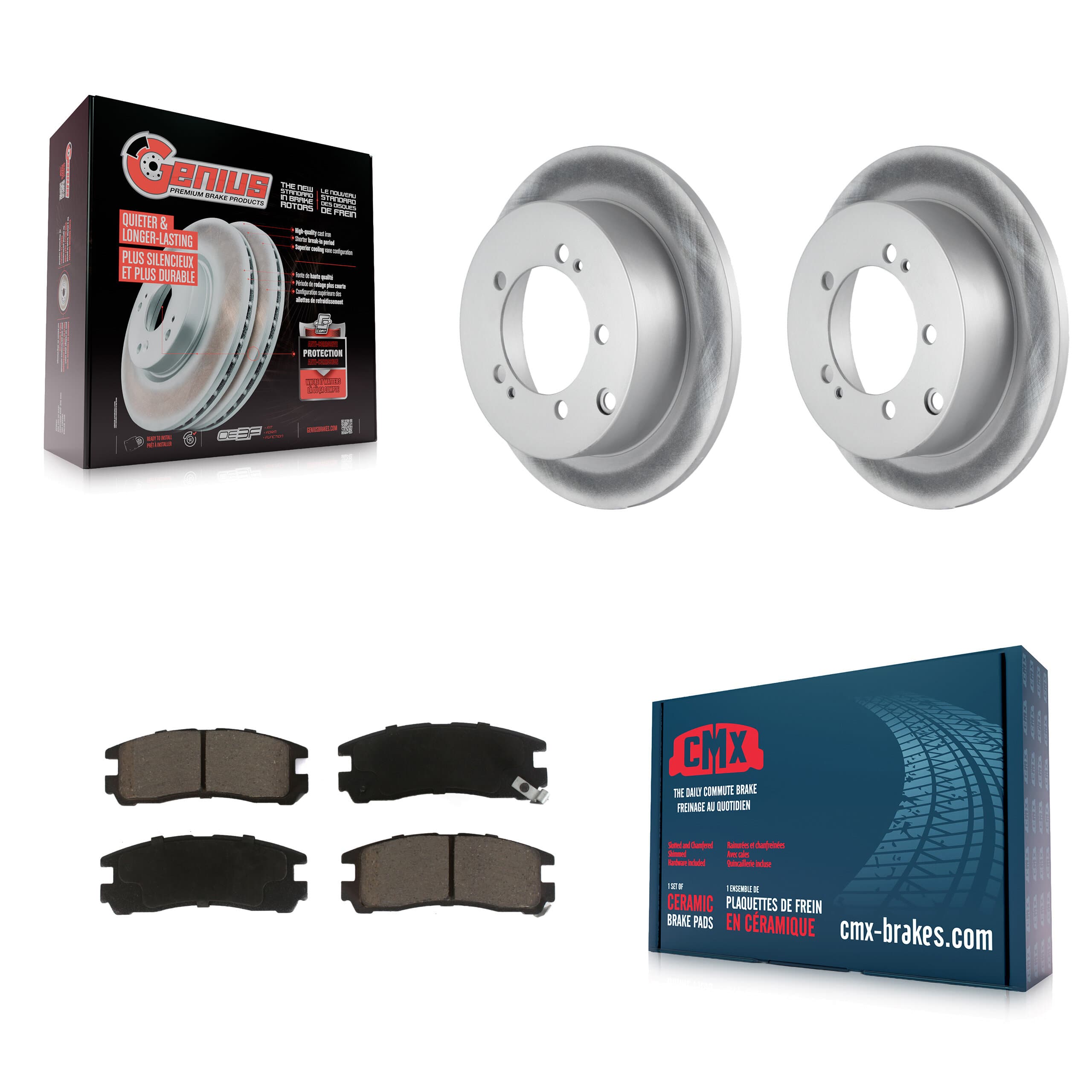 Transit Auto - KGC-101524 - Rear Disc Brake Kits image 1