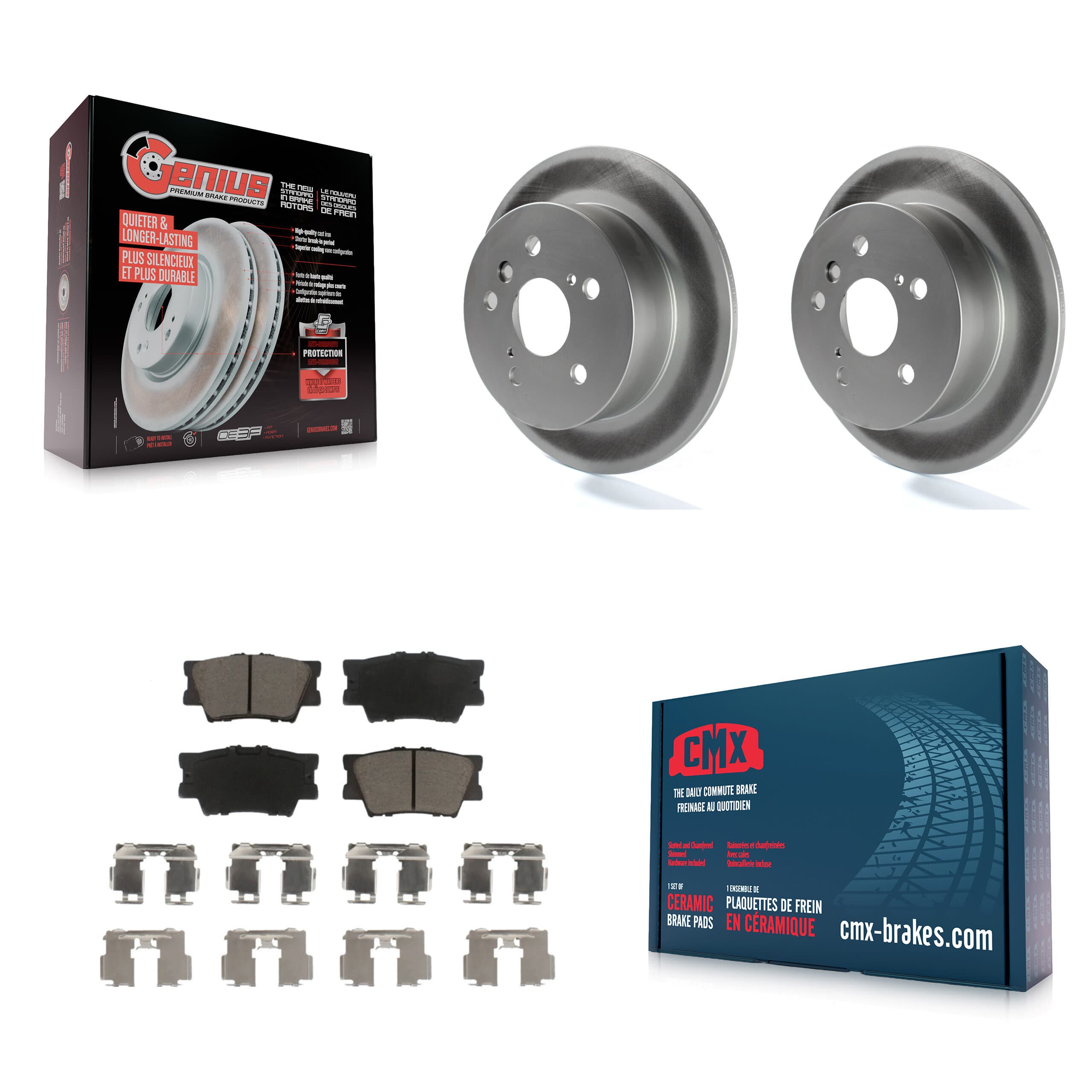 Transit Auto - KGC-101526 - Rear Disc Brake Kits image 1