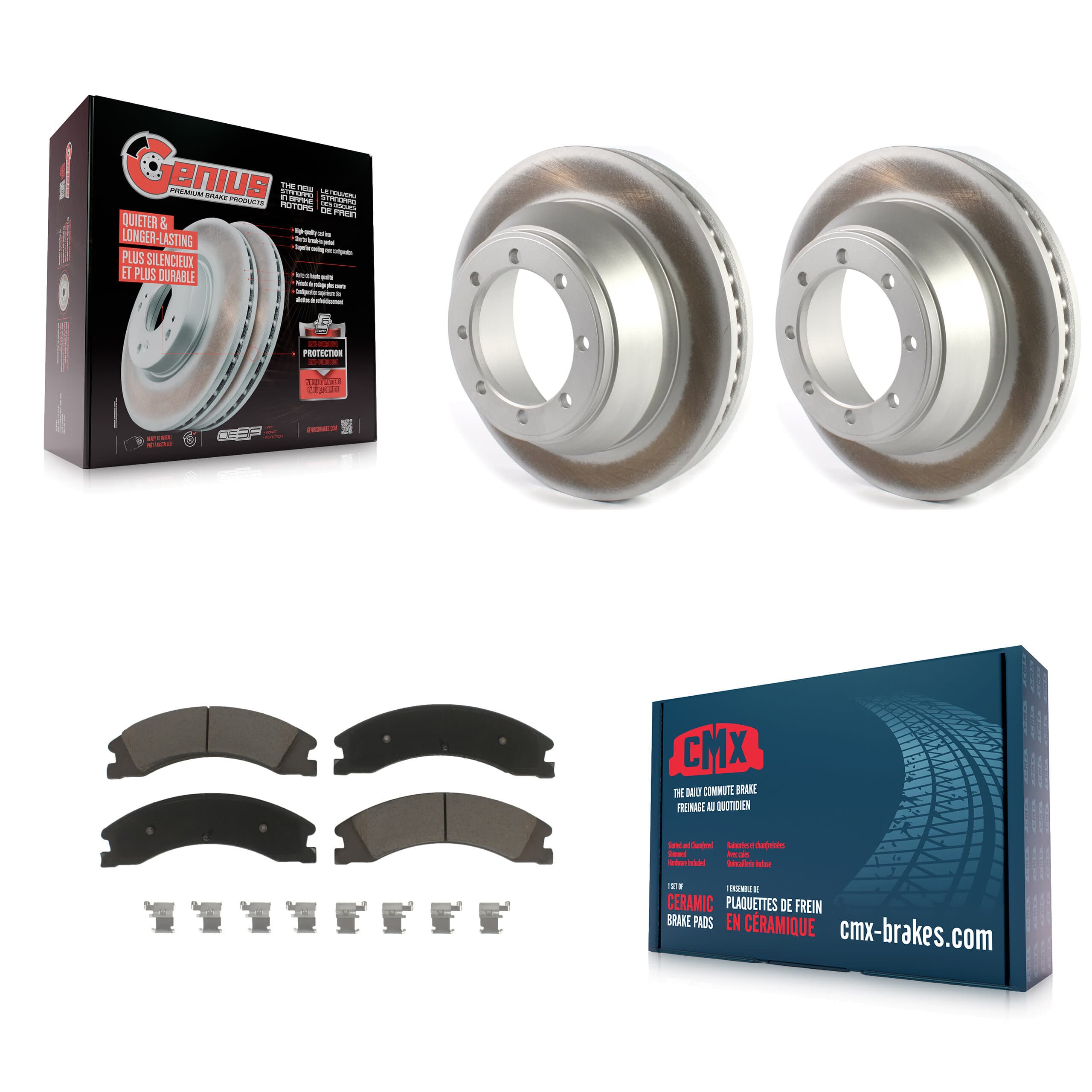 Transit Auto - KGC-101527 - Rear Disc Brake Kits image 1