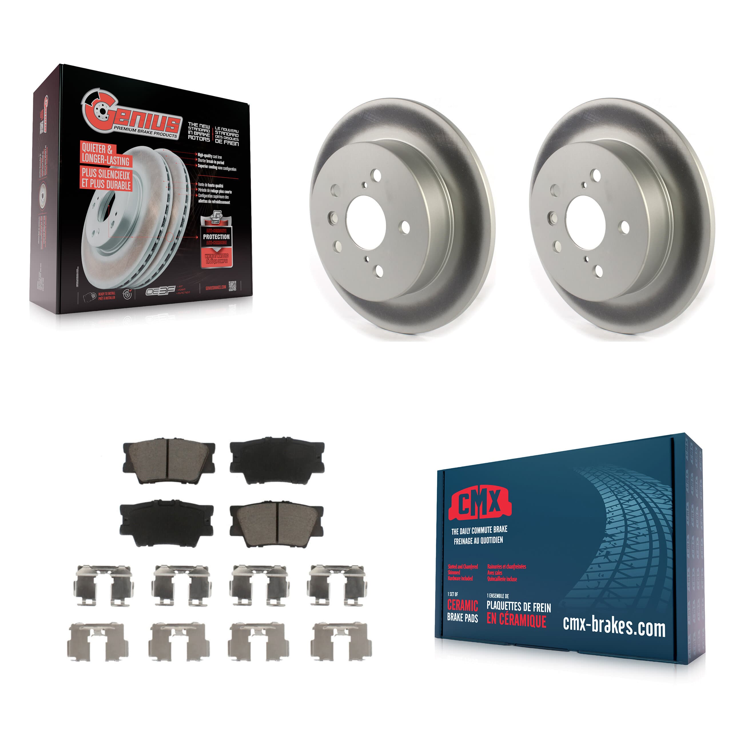 Transit Auto - KGC-101531 - Rear Disc Brake Kits image 1