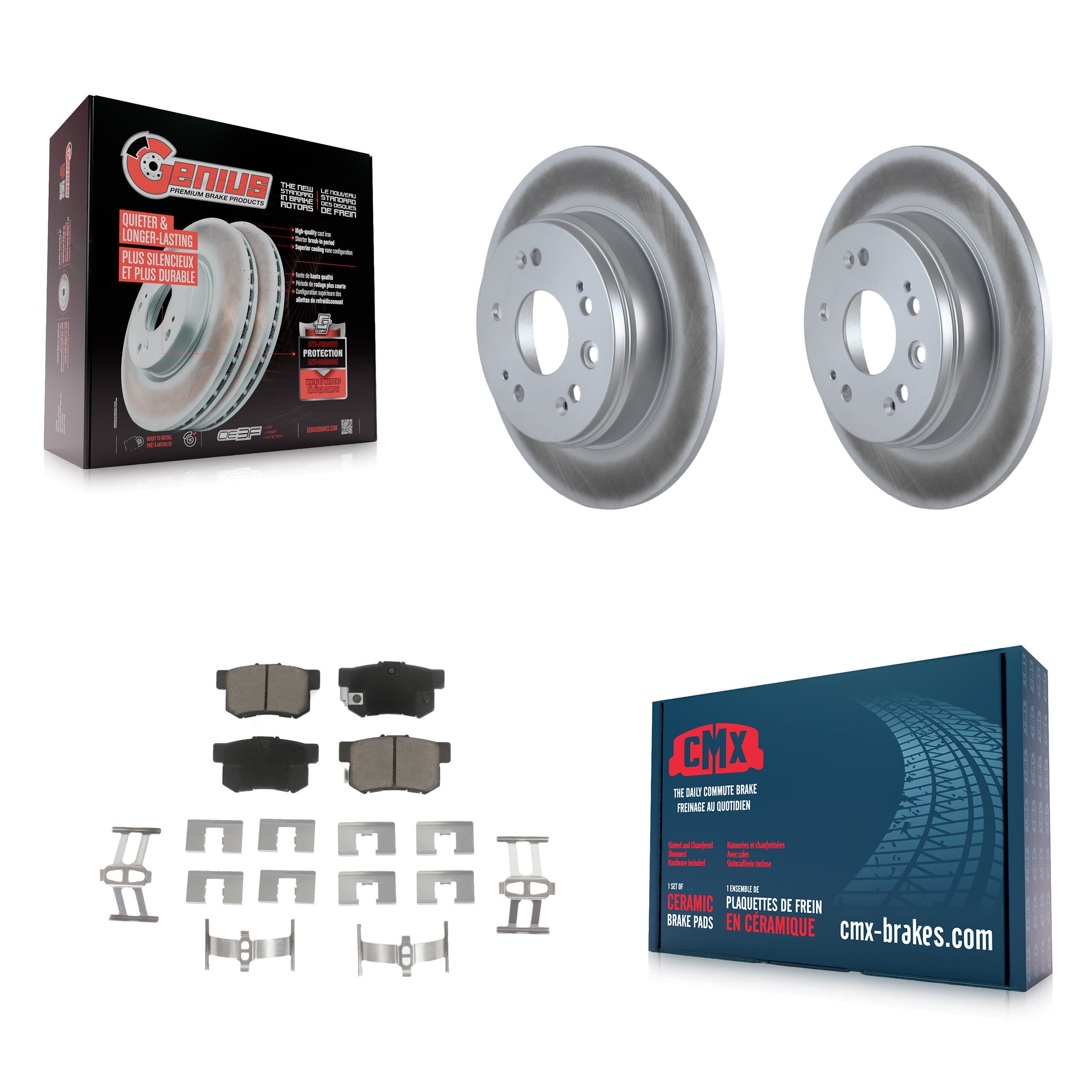 Transit Auto - KGC-101538 - Rear Disc Brake Kits image 1