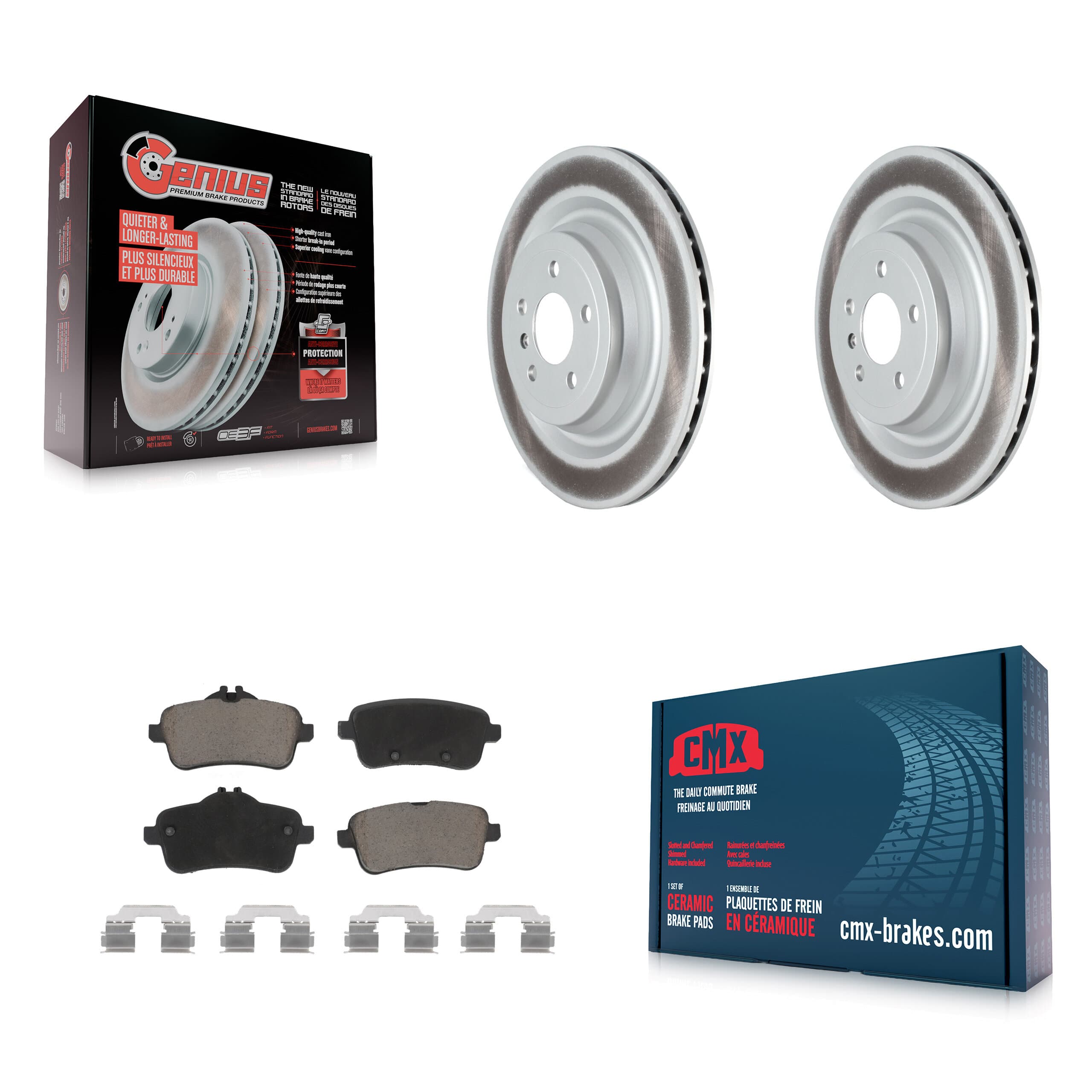 Transit Auto - KGC-101542 - Rear Disc Brake Kits image 1
