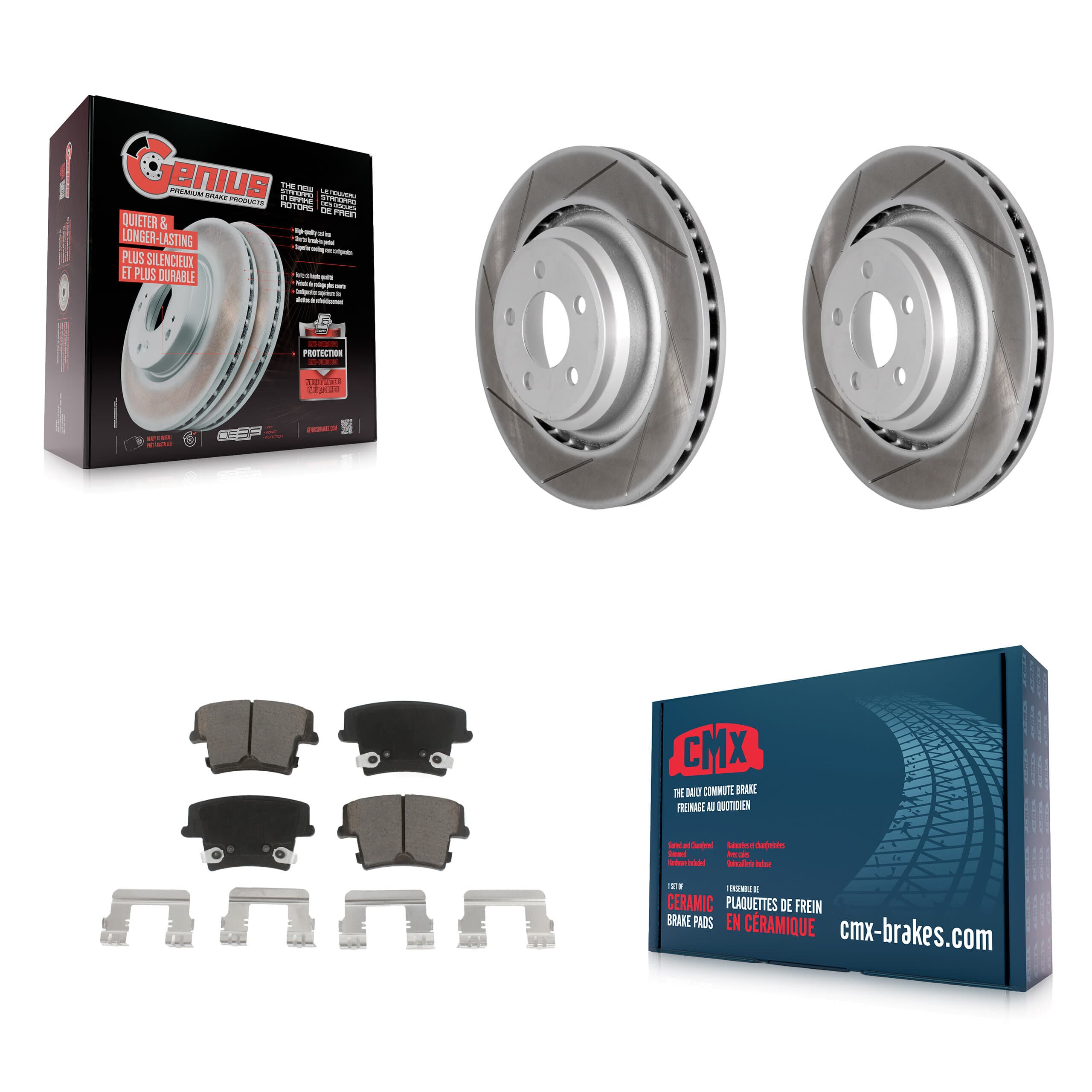 Transit Auto - KGC-101553 - Rear Disc Brake Kits image 1