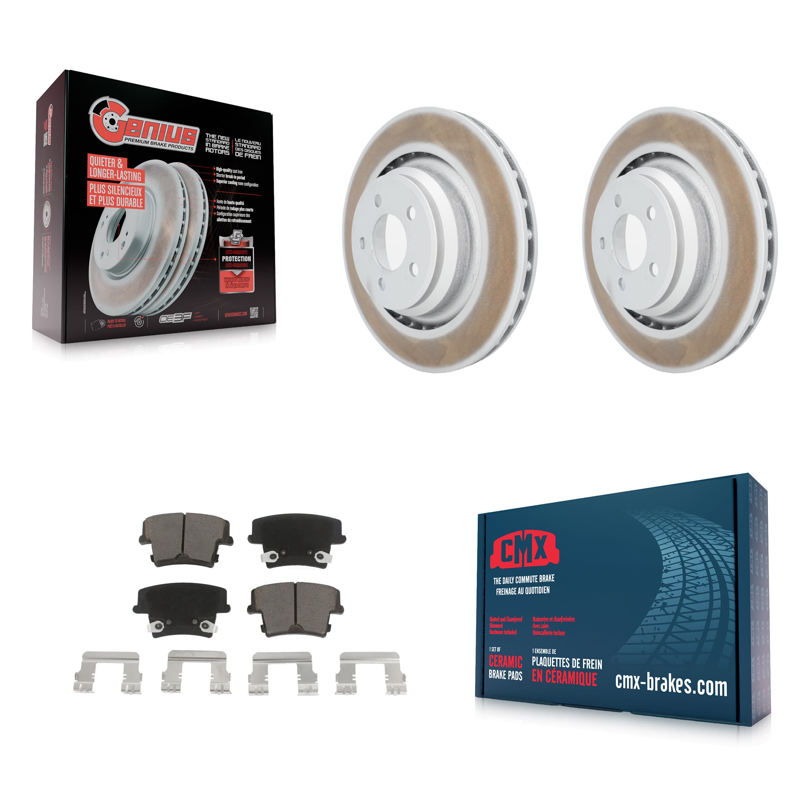 Transit Auto - KGC-101554 - Rear Disc Brake Kits image 1