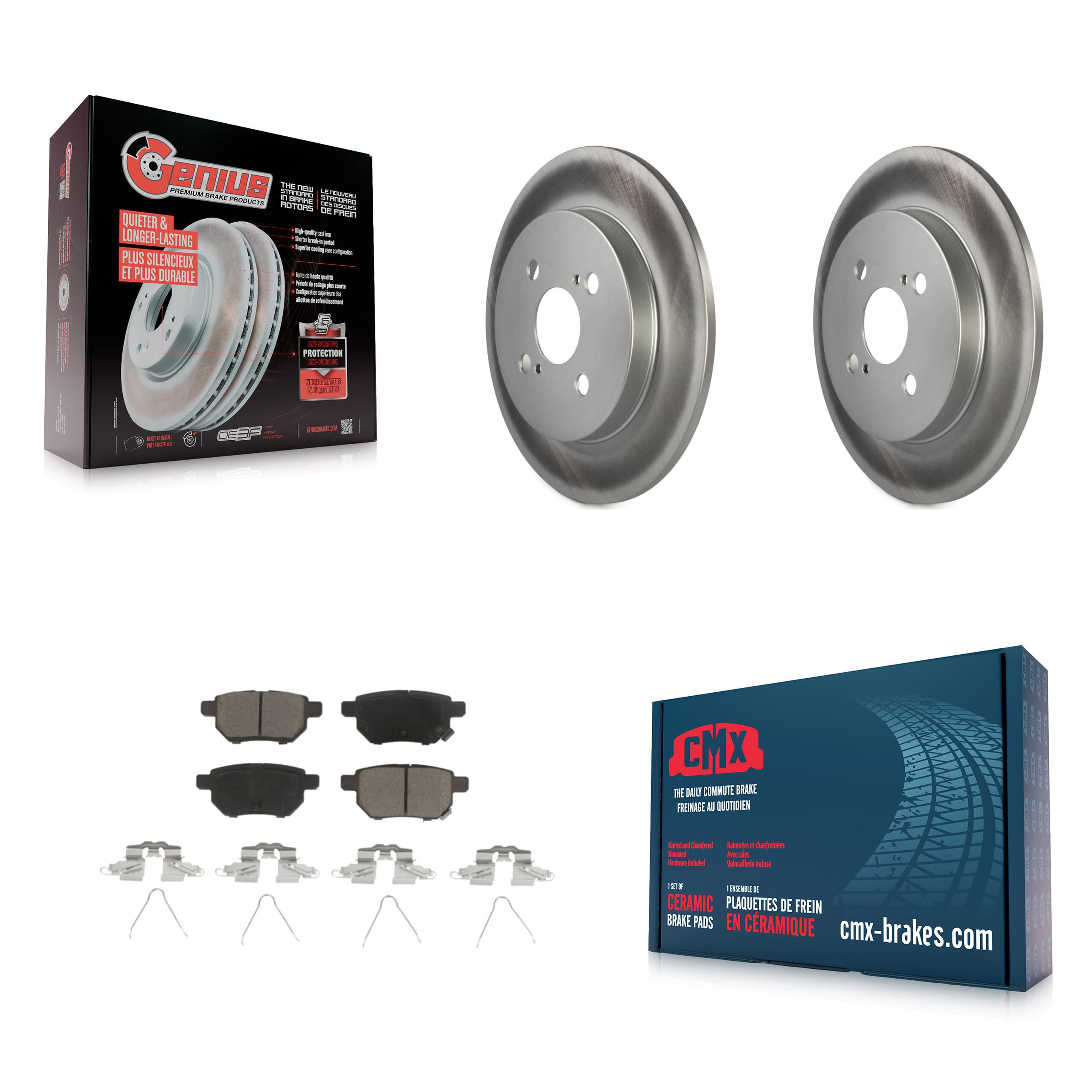 Transit Auto - KGC-101557 - Rear Disc Brake Kits image 1