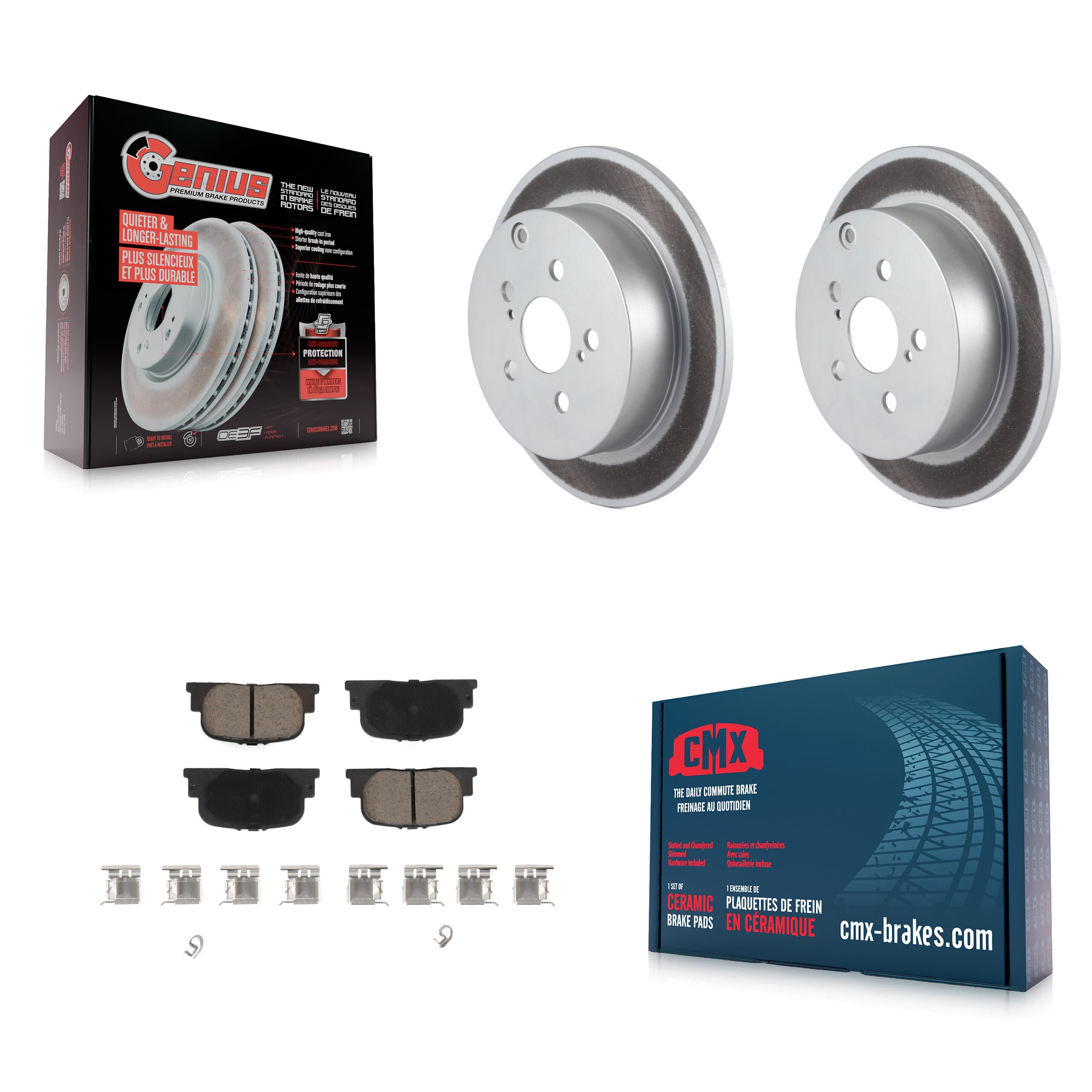 Transit Auto - KGC-101559 - Rear Disc Brake Kits image 1
