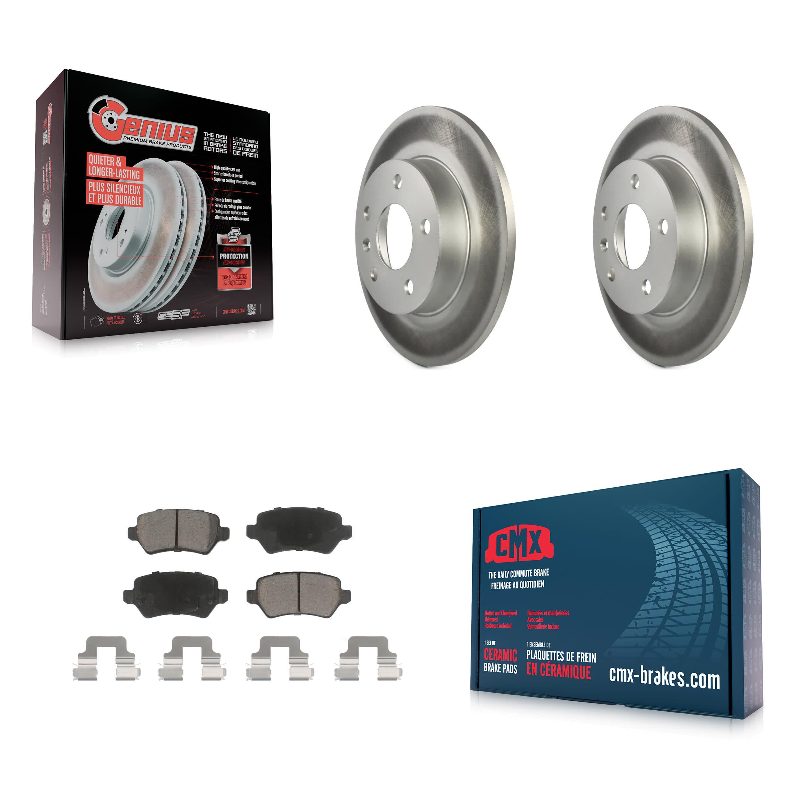 Transit Auto - KGC-101566 - Rear Disc Brake Kits image 1