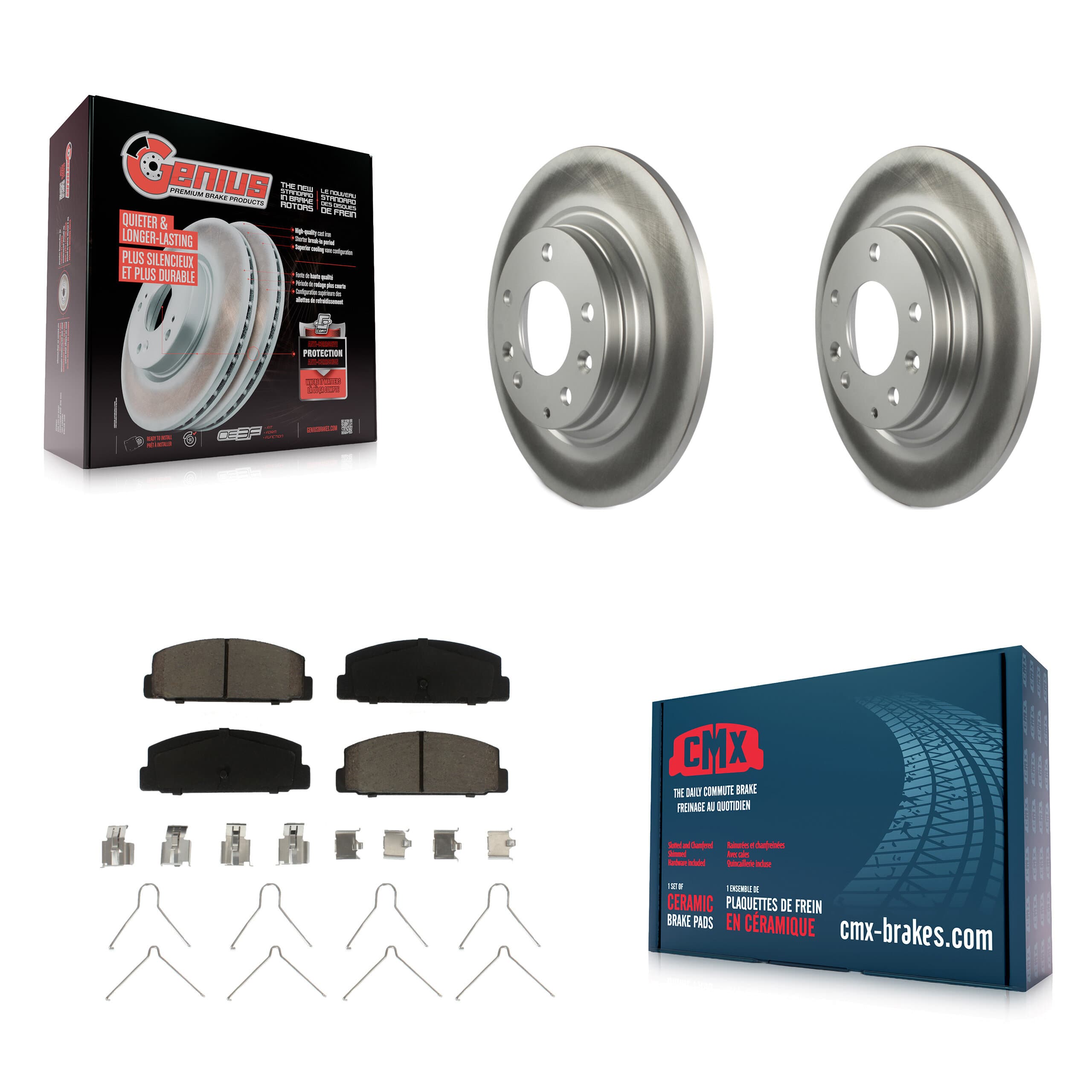 Transit Auto - KGC-101576 - Rear Disc Brake Kits image 1