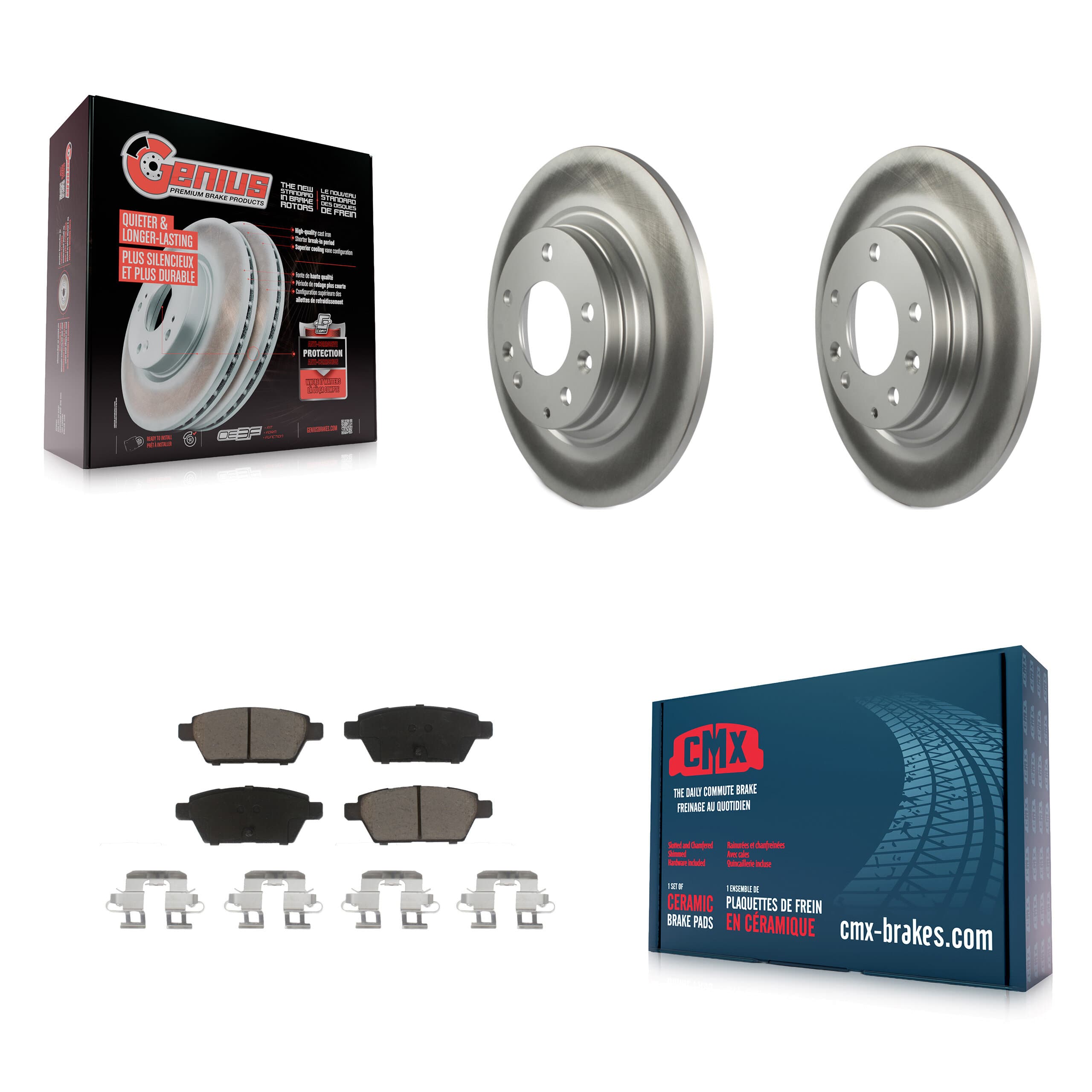 Transit Auto - KGC-101577 - Rear Disc Brake Kits image 1