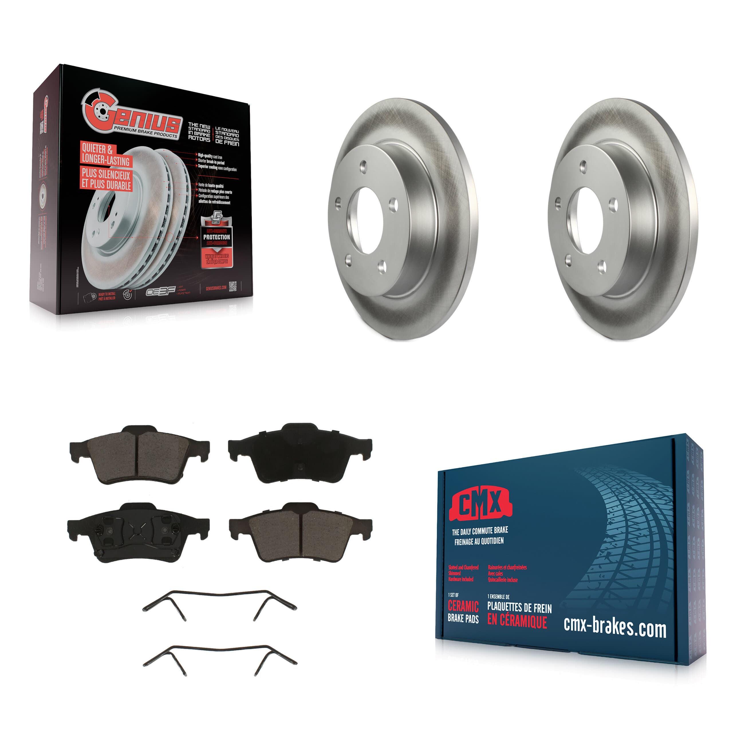 Transit Auto - KGC-101585 - Rear Disc Brake Kits image 1