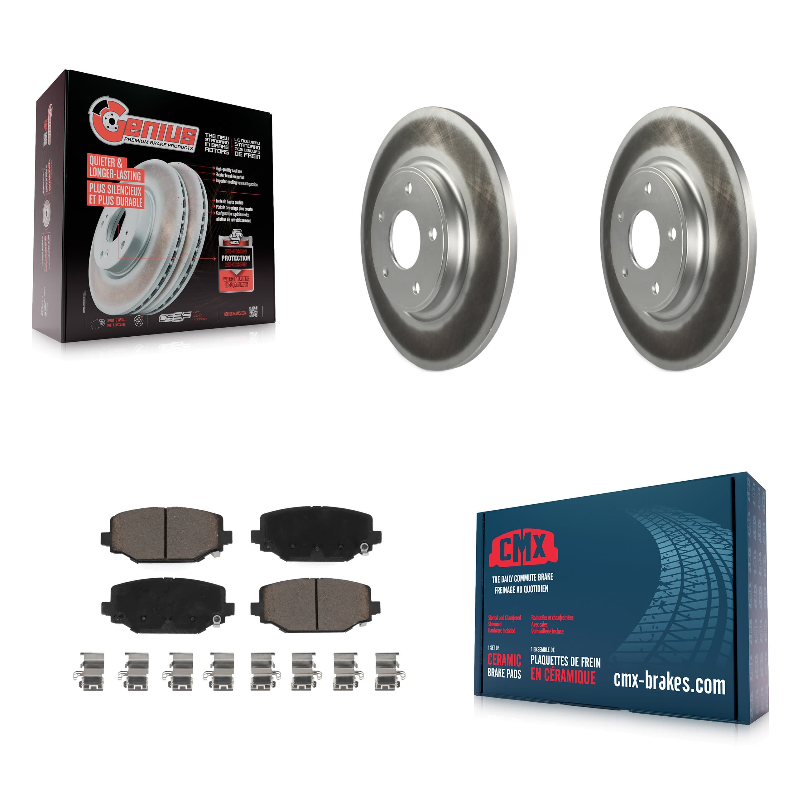 Transit Auto - KGC-101586 - Rear Disc Brake Kits image 1