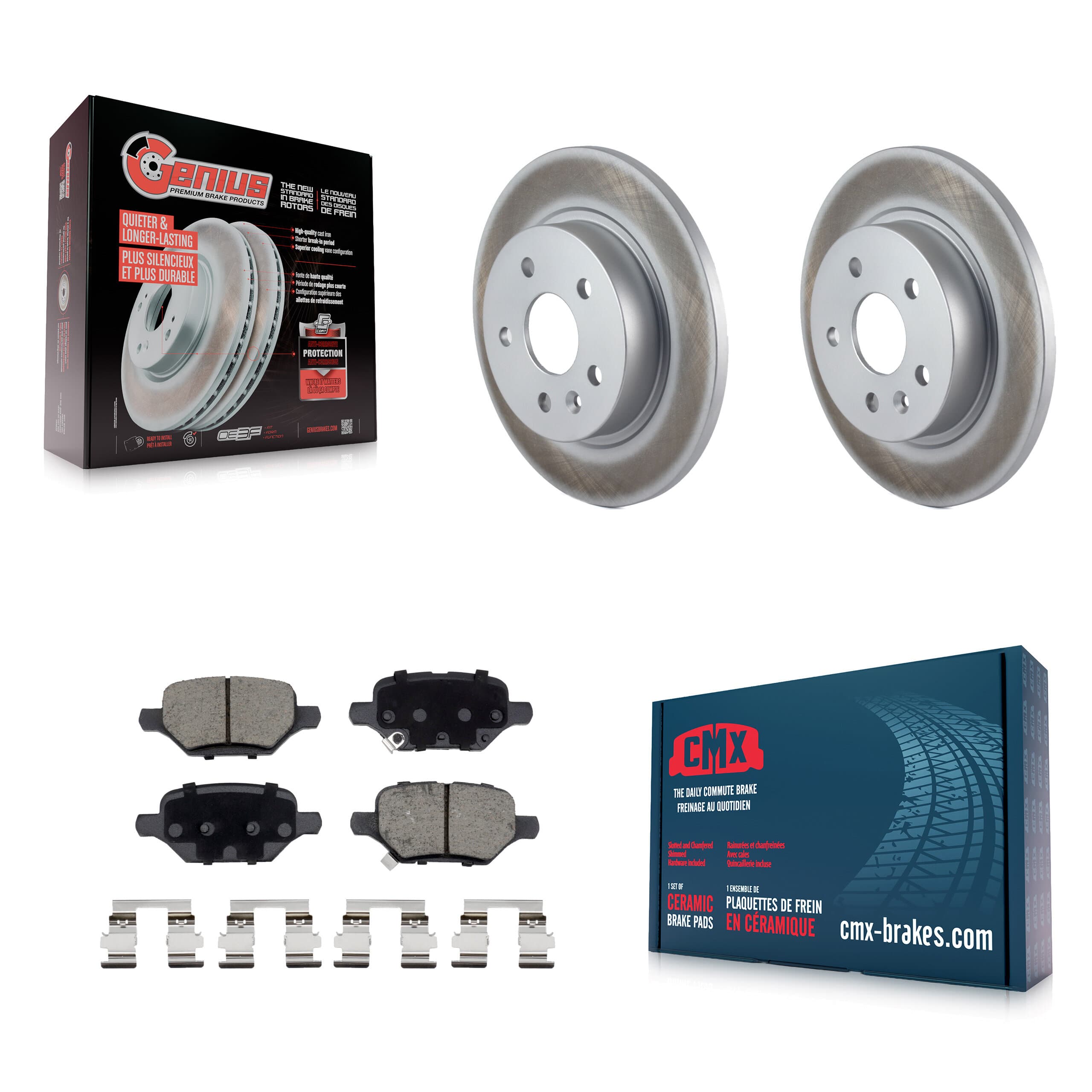 Transit Auto - KGC-101597 - Rear Disc Brake Kits image 1