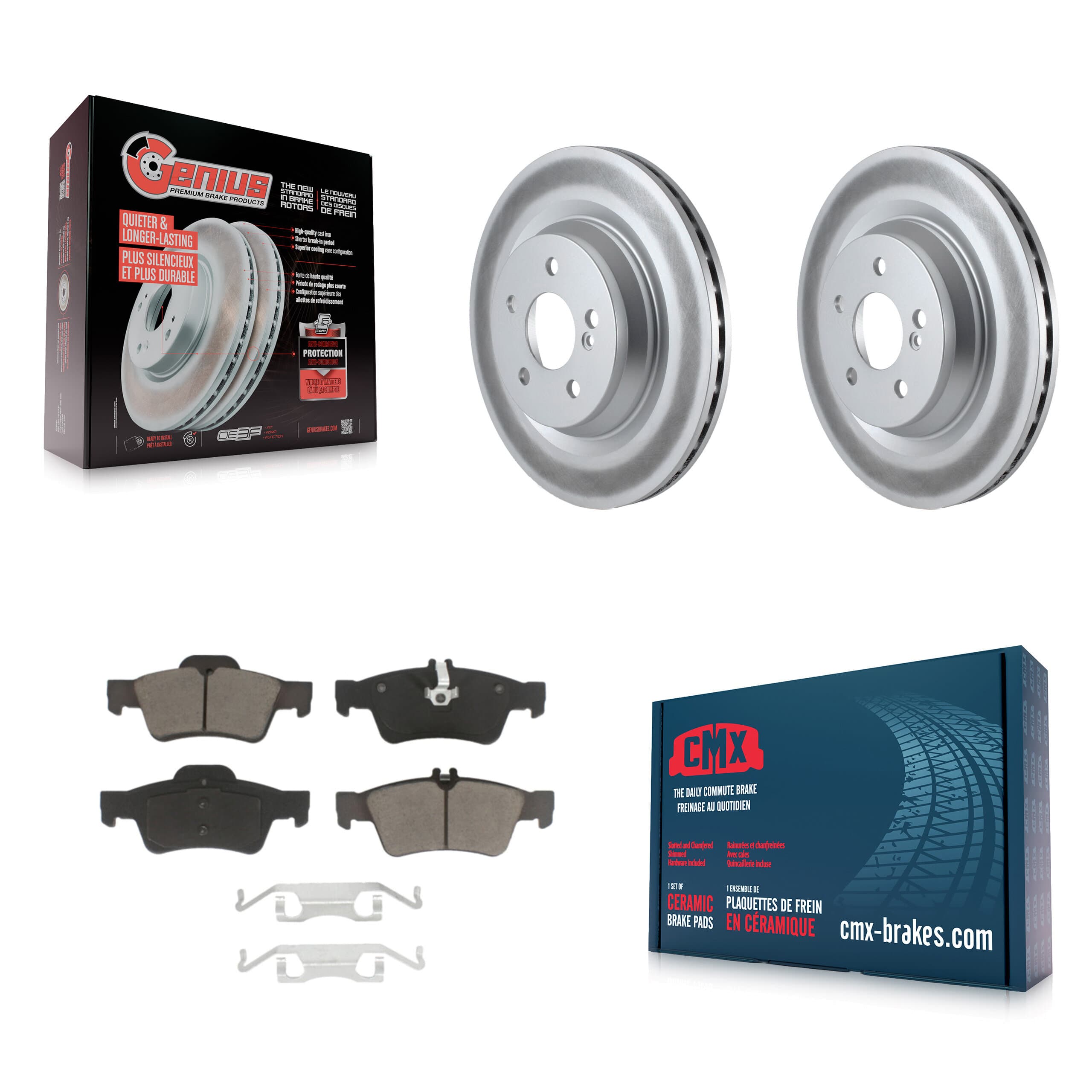 Transit Auto - KGC-101601 - Rear Disc Brake Kits image 1