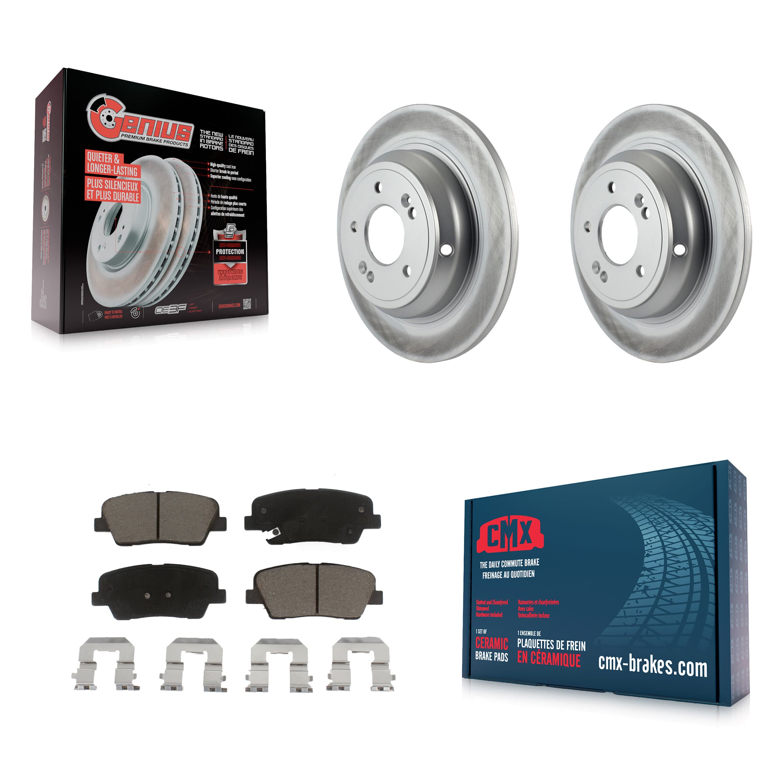 Transit Auto - KGC-101602 - Rear Disc Brake Kits image 1