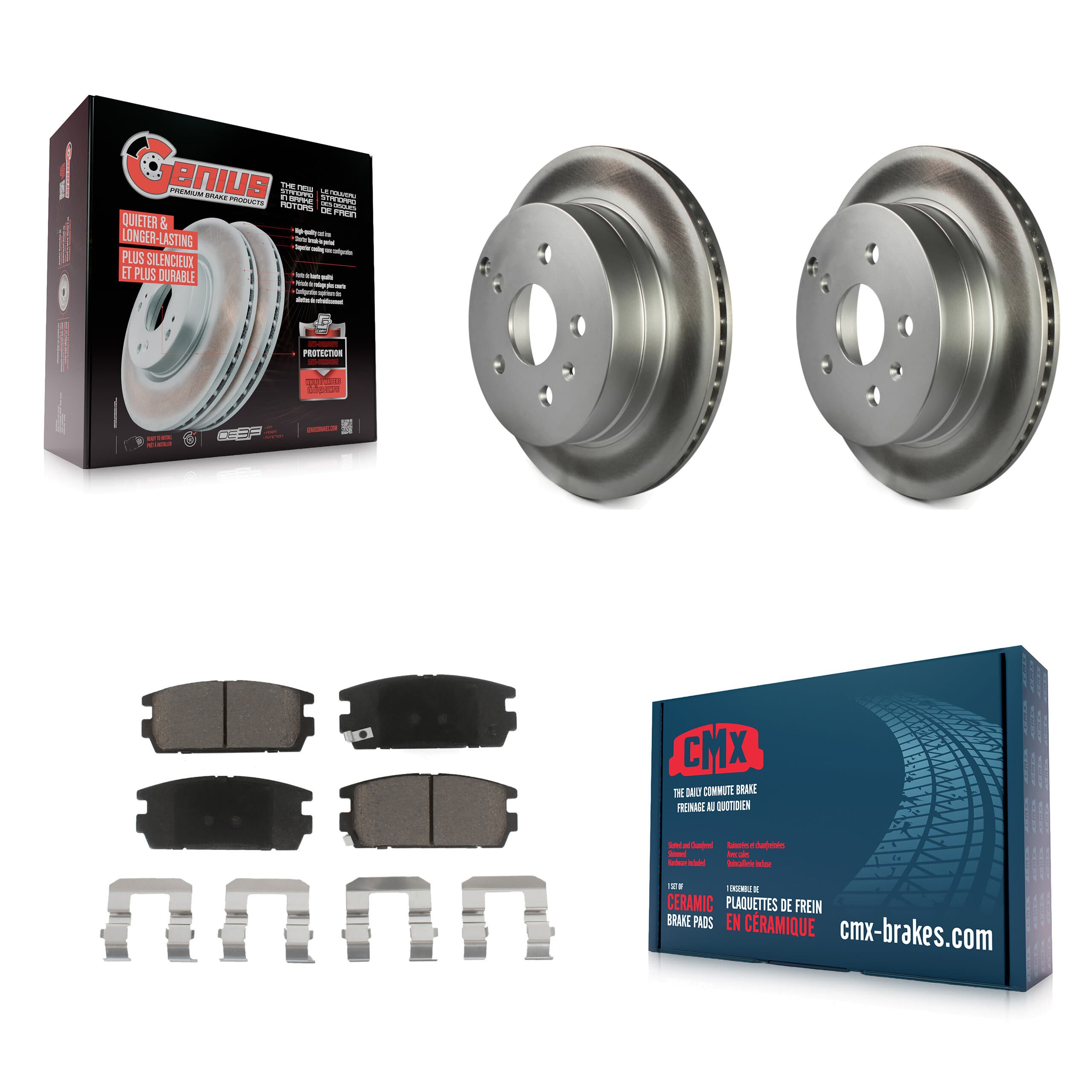 Transit Auto - KGC-101608 - Rear Disc Brake Kits image 1