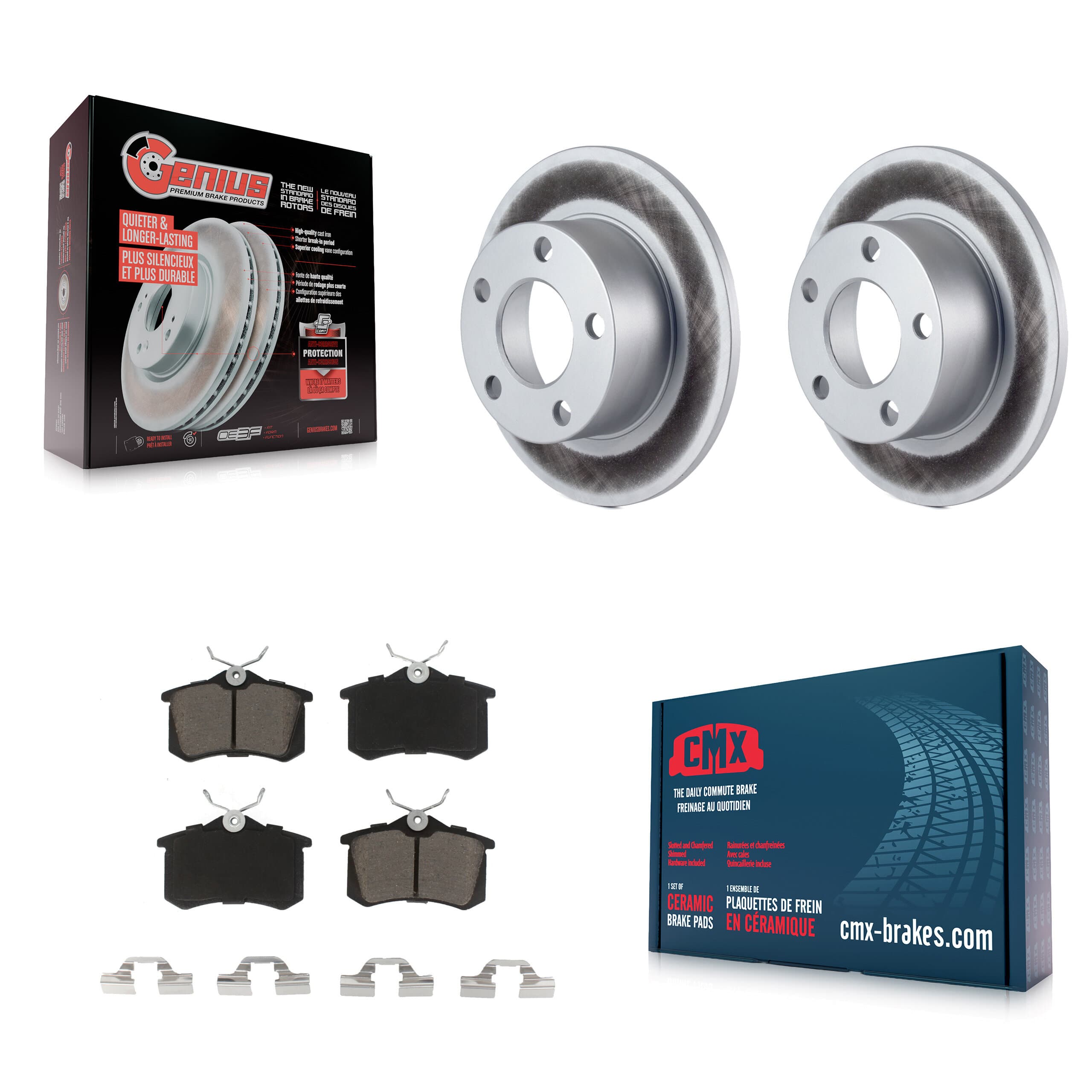 Transit Auto - KGC-101612 - Rear Disc Brake Kits image 1