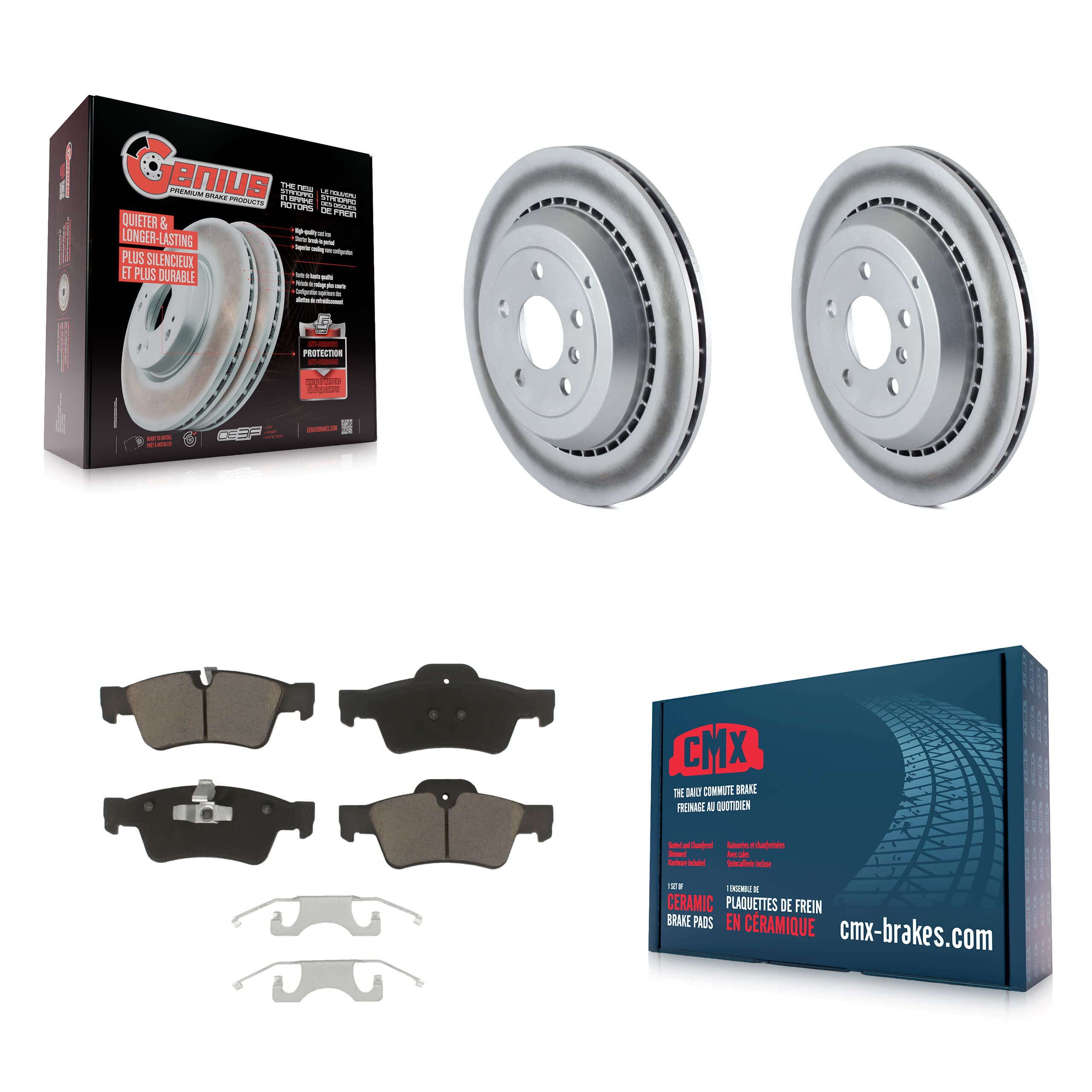 Transit Auto - KGC-101615 - Rear Disc Brake Kits image 1