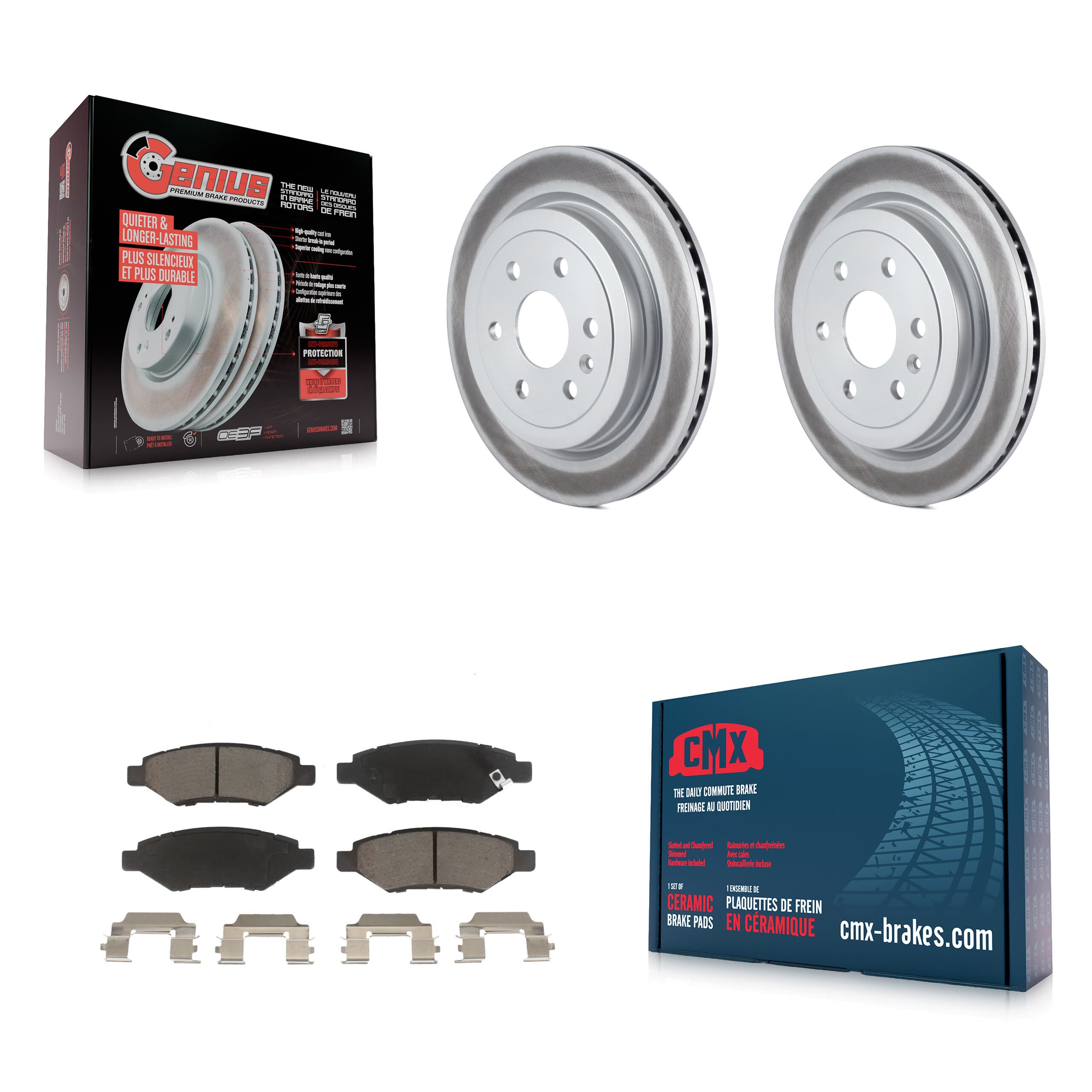 Transit Auto - KGC-101617 - Rear Disc Brake Kits image 1