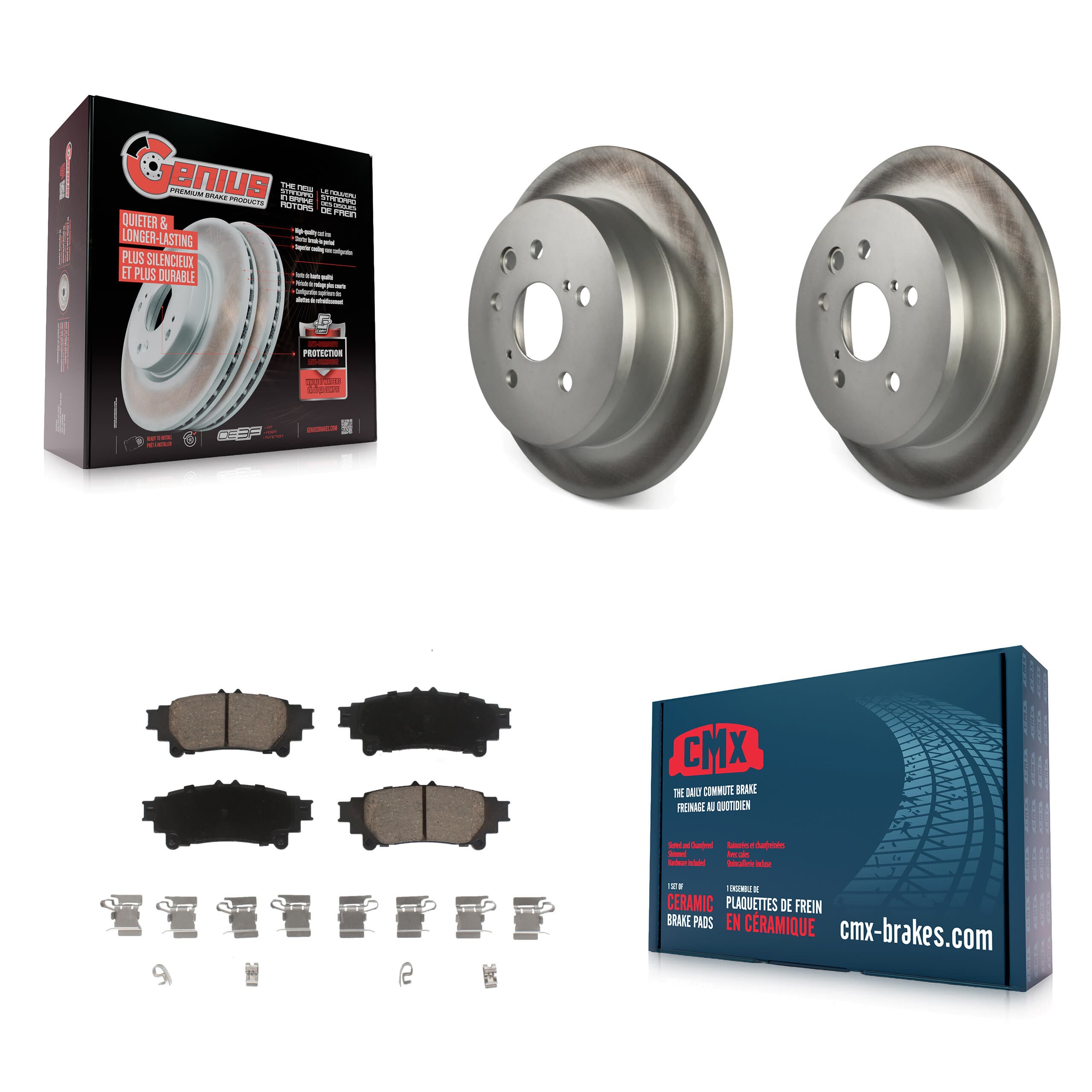 Transit Auto - KGC-101625 - Rear Disc Brake Kits image 1