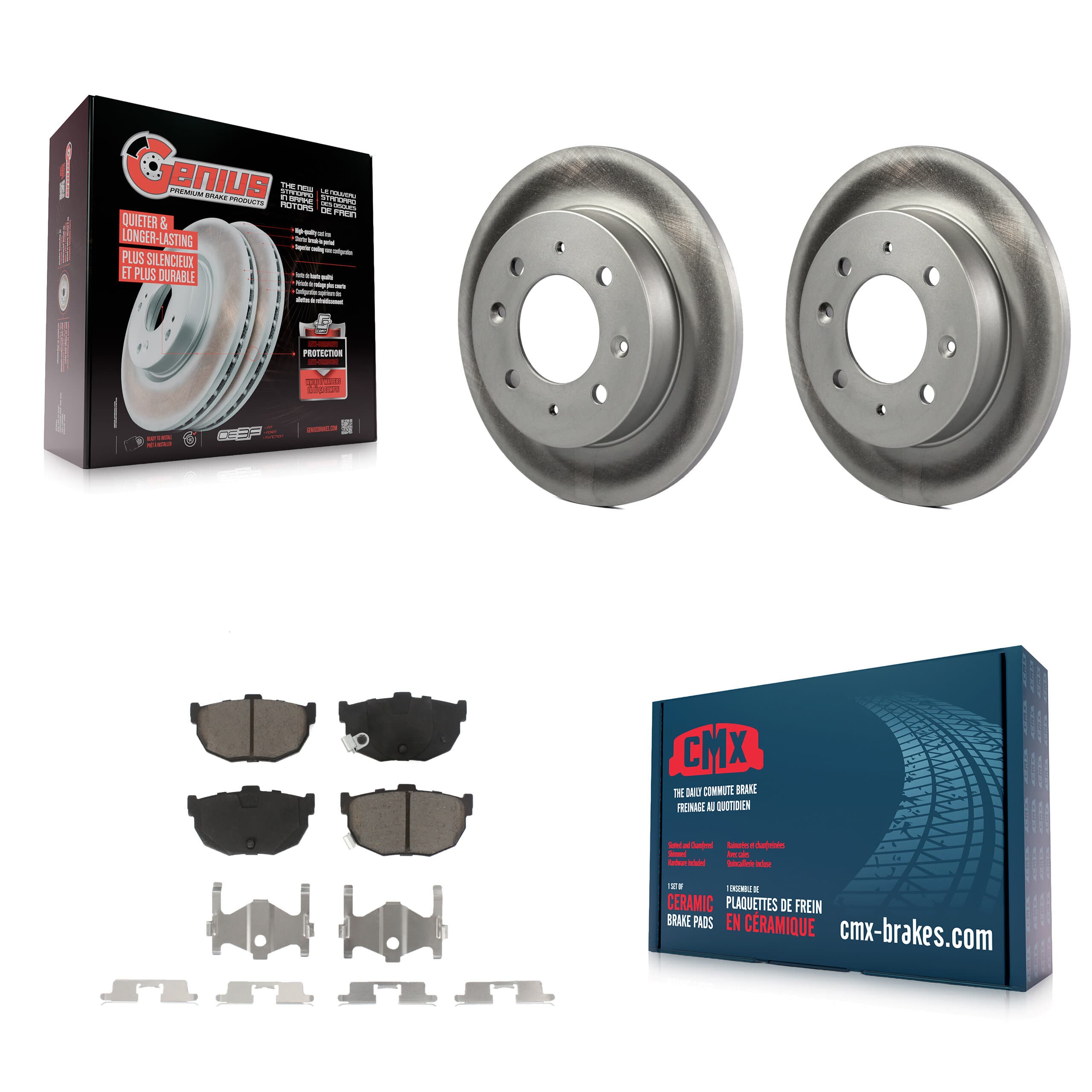 Transit Auto - KGC-101626 - Rear Disc Brake Kits image 1