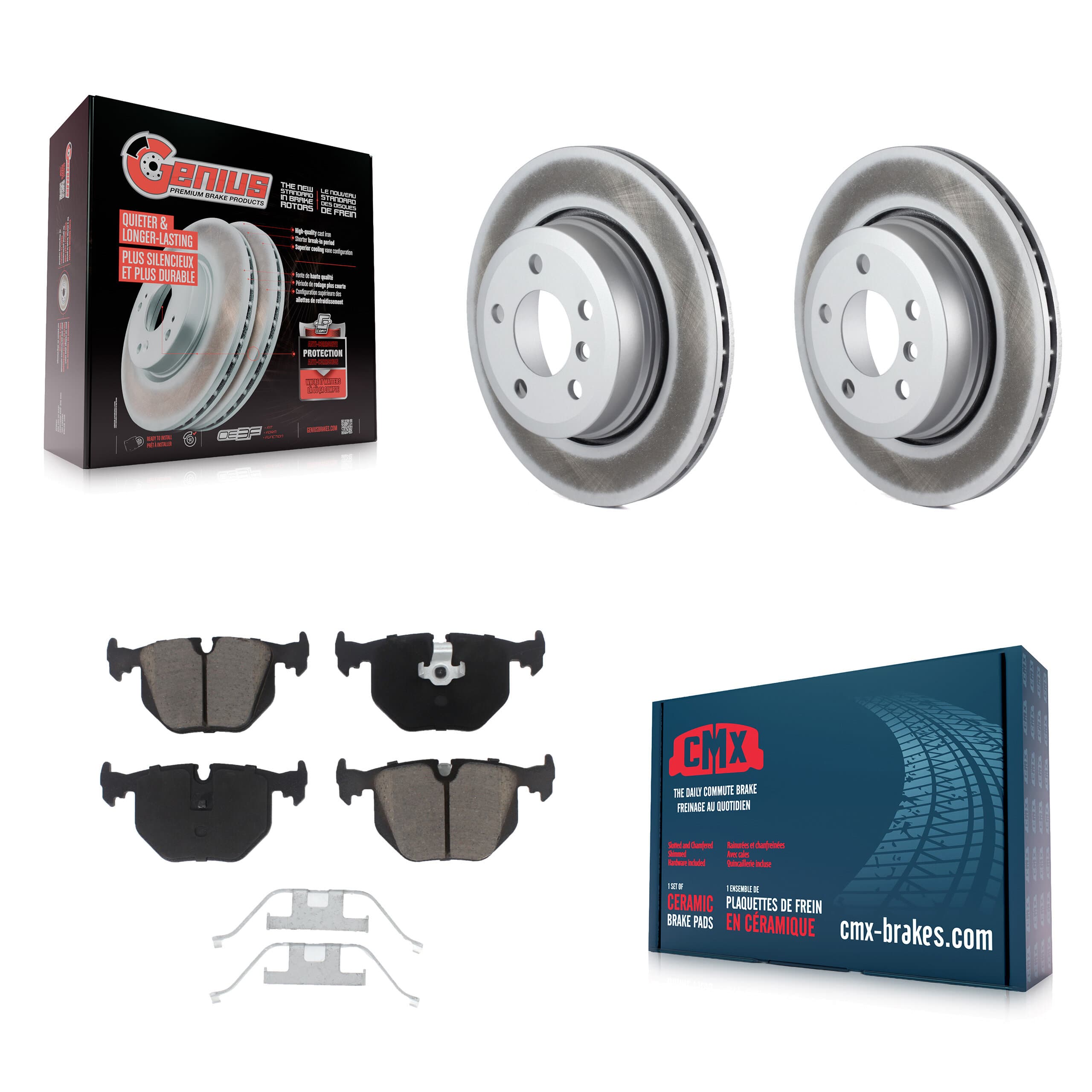 Transit Auto - KGC-101627 - Rear Disc Brake Kits image 1