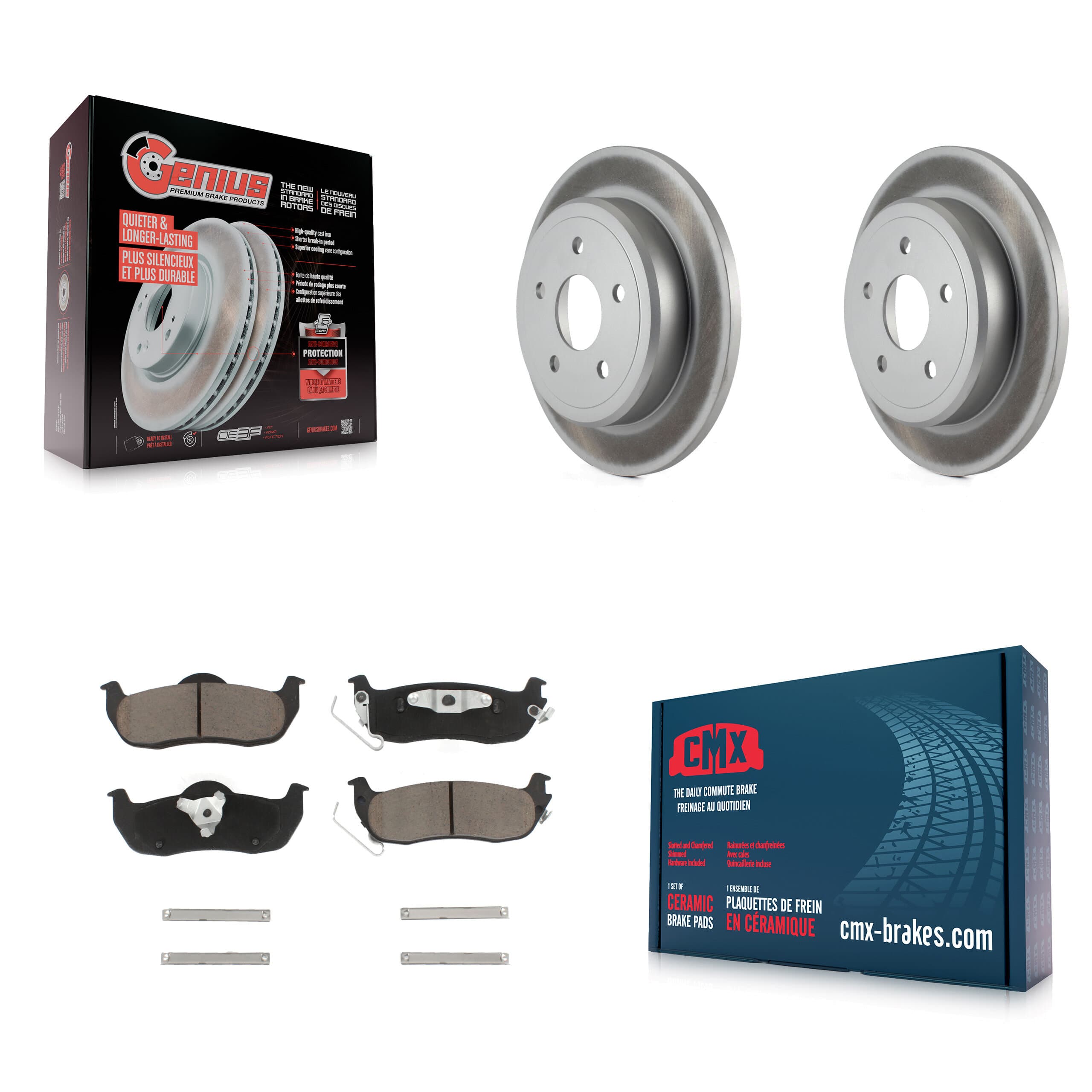 Transit Auto - KGC-101628 - Rear Disc Brake Kits image 1