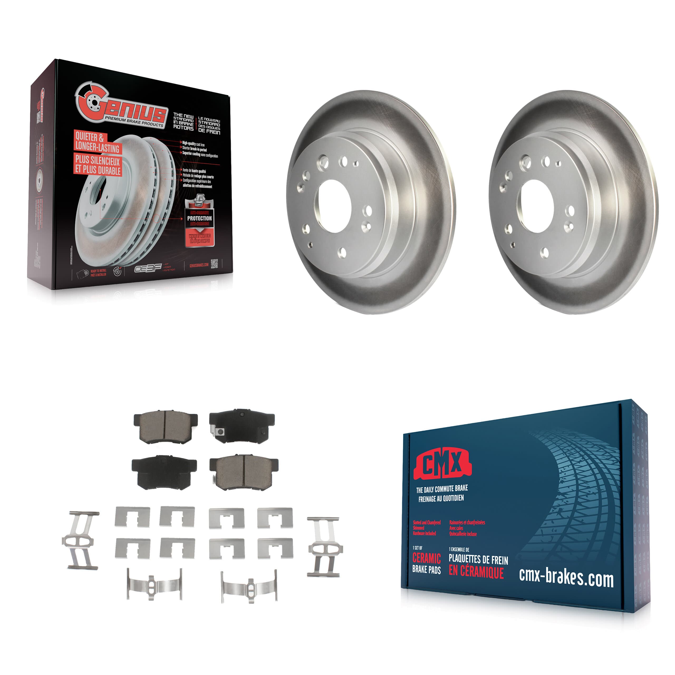 Transit Auto - KGC-101631 - Rear Disc Brake Kits image 1
