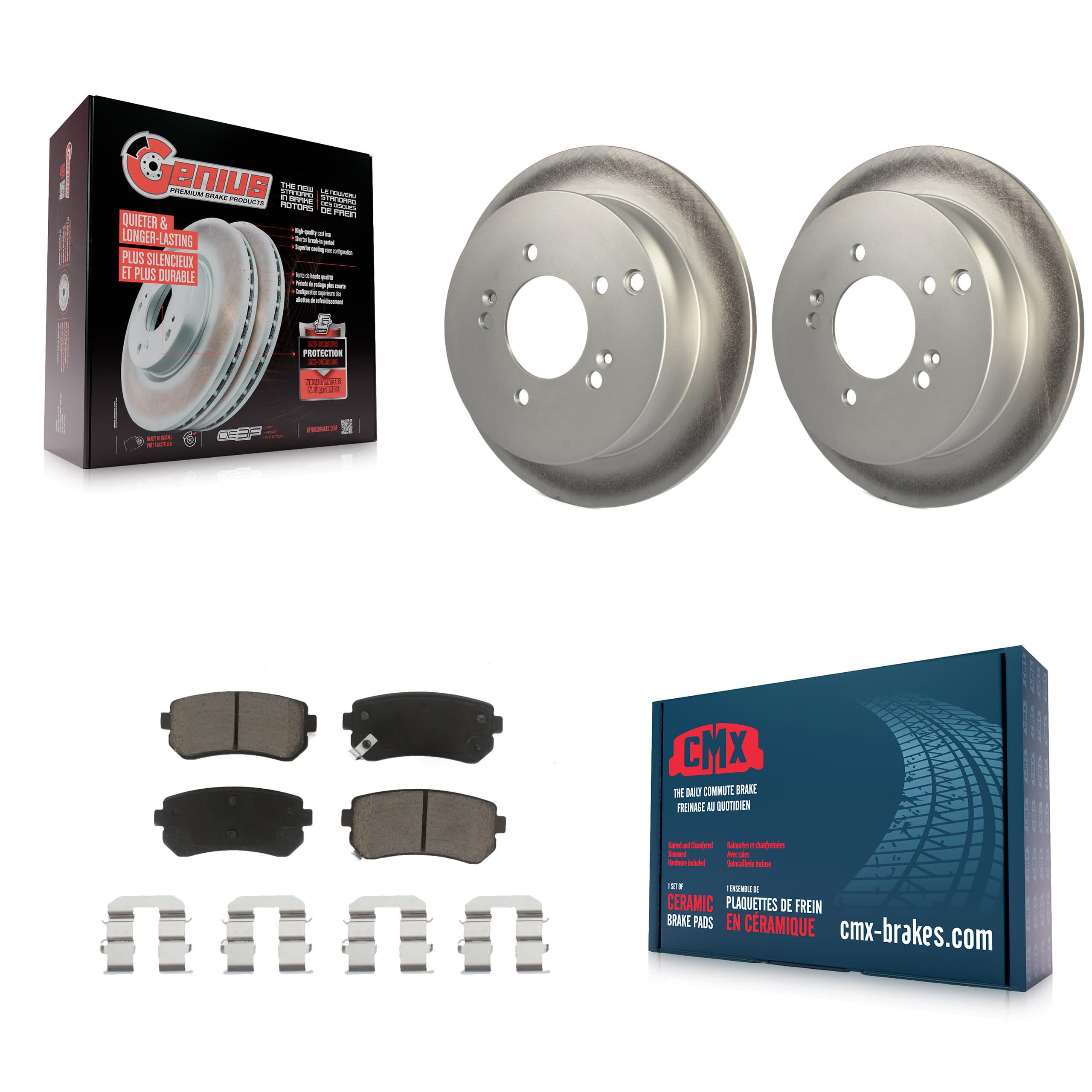 Transit Auto - KGC-101643 - Rear Disc Brake Kits image 1