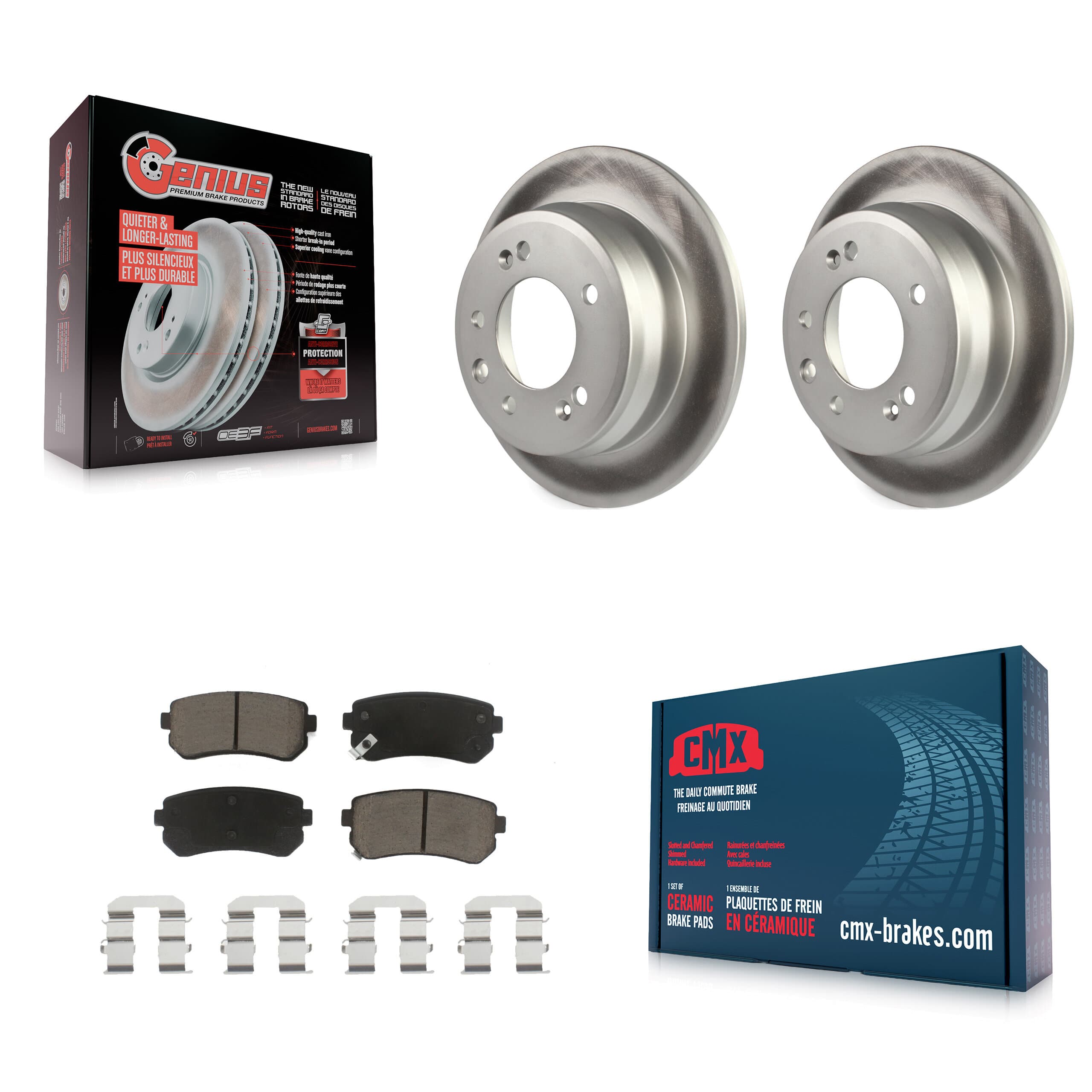 Transit Auto - KGC-101644 - Rear Disc Brake Kits image 1