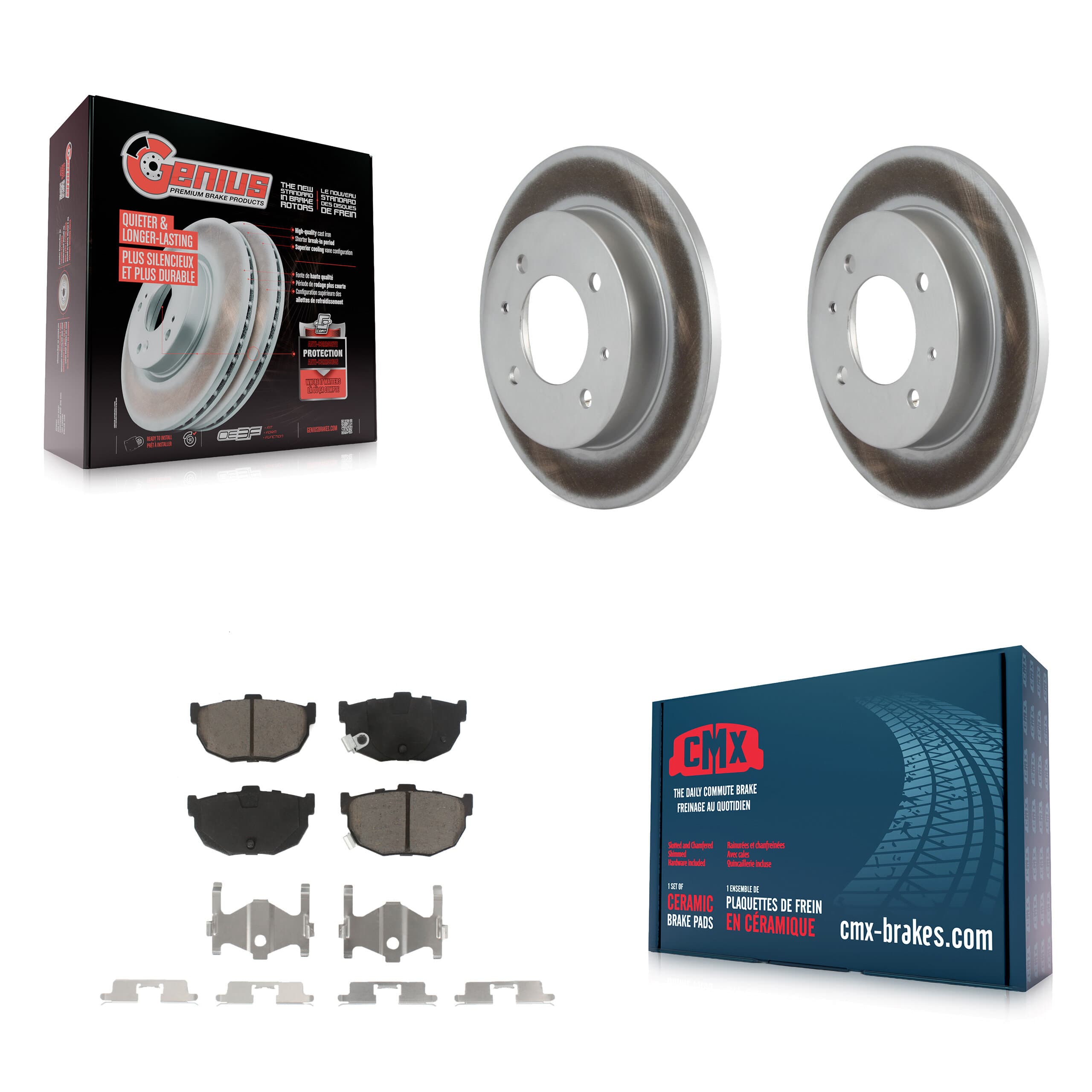 Transit Auto - KGC-101645 - Rear Disc Brake Kits image 1