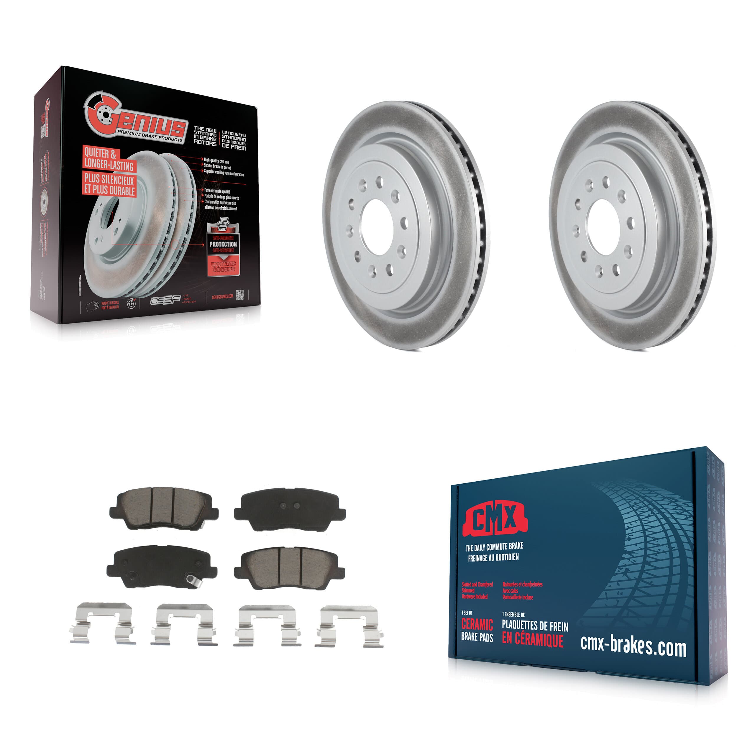 Transit Auto - KGC-101646 - Rear Disc Brake Kits image 1