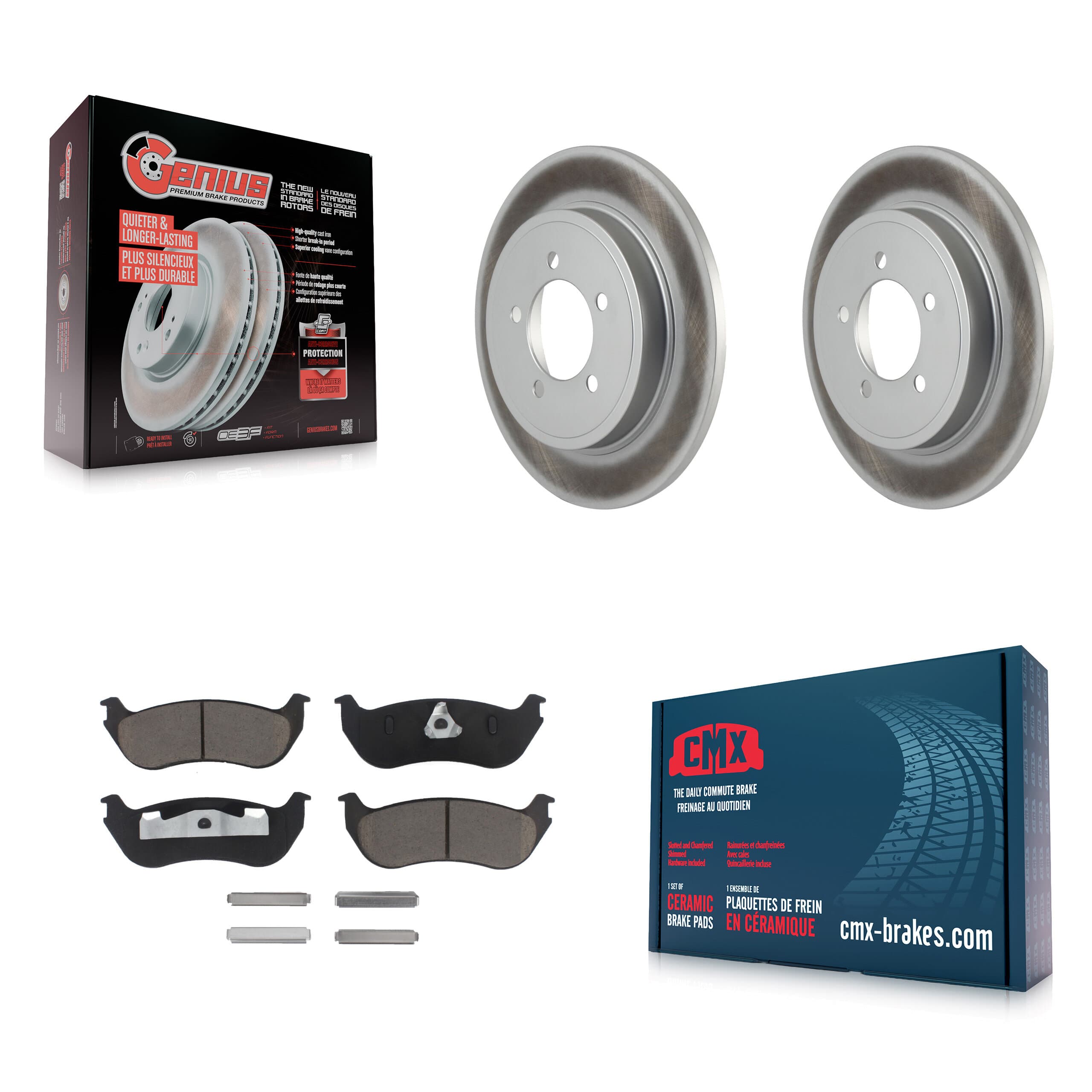 Transit Auto - KGC-101648 - Rear Disc Brake Kits image 1