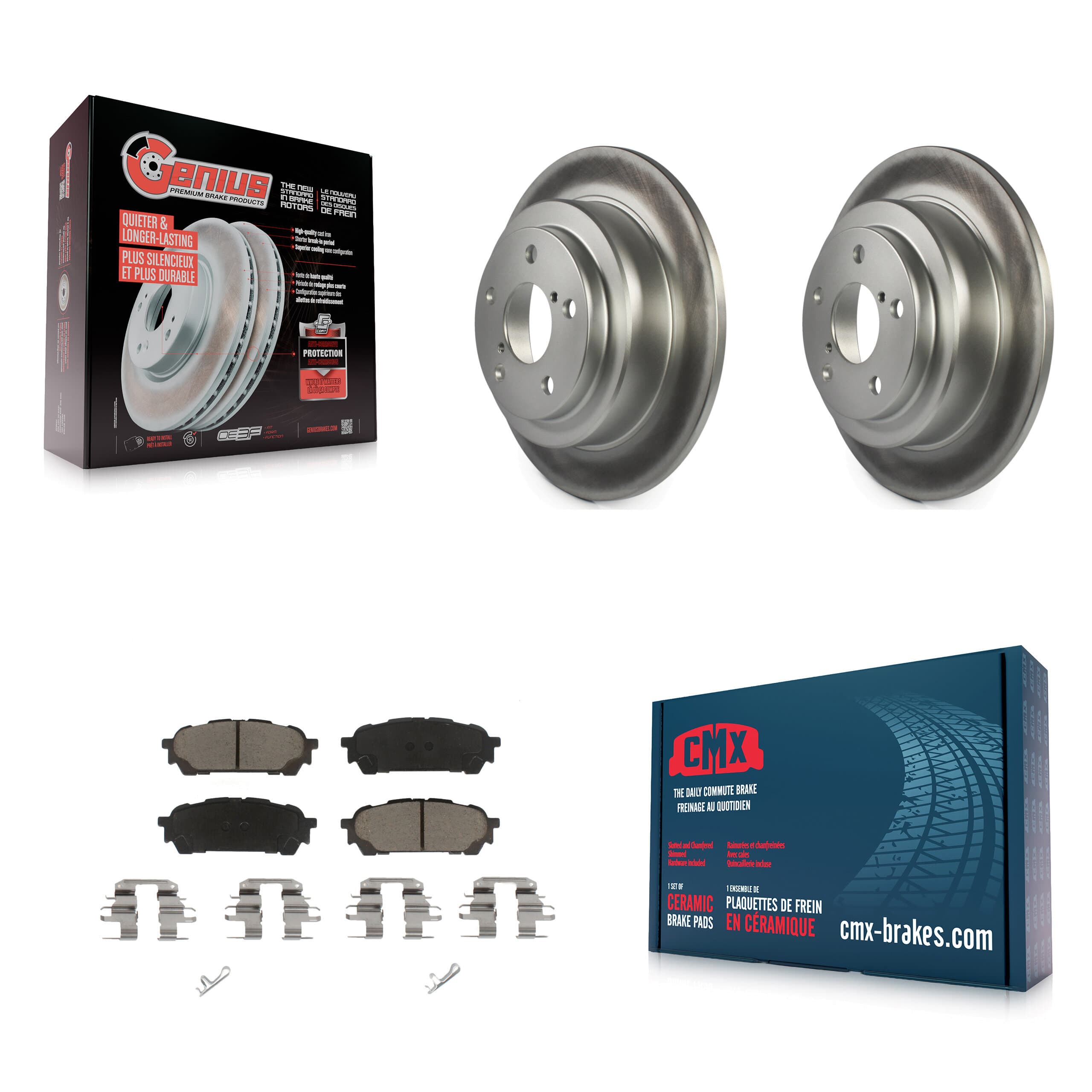 Transit Auto - KGC-101649 - Rear Disc Brake Kits image 1