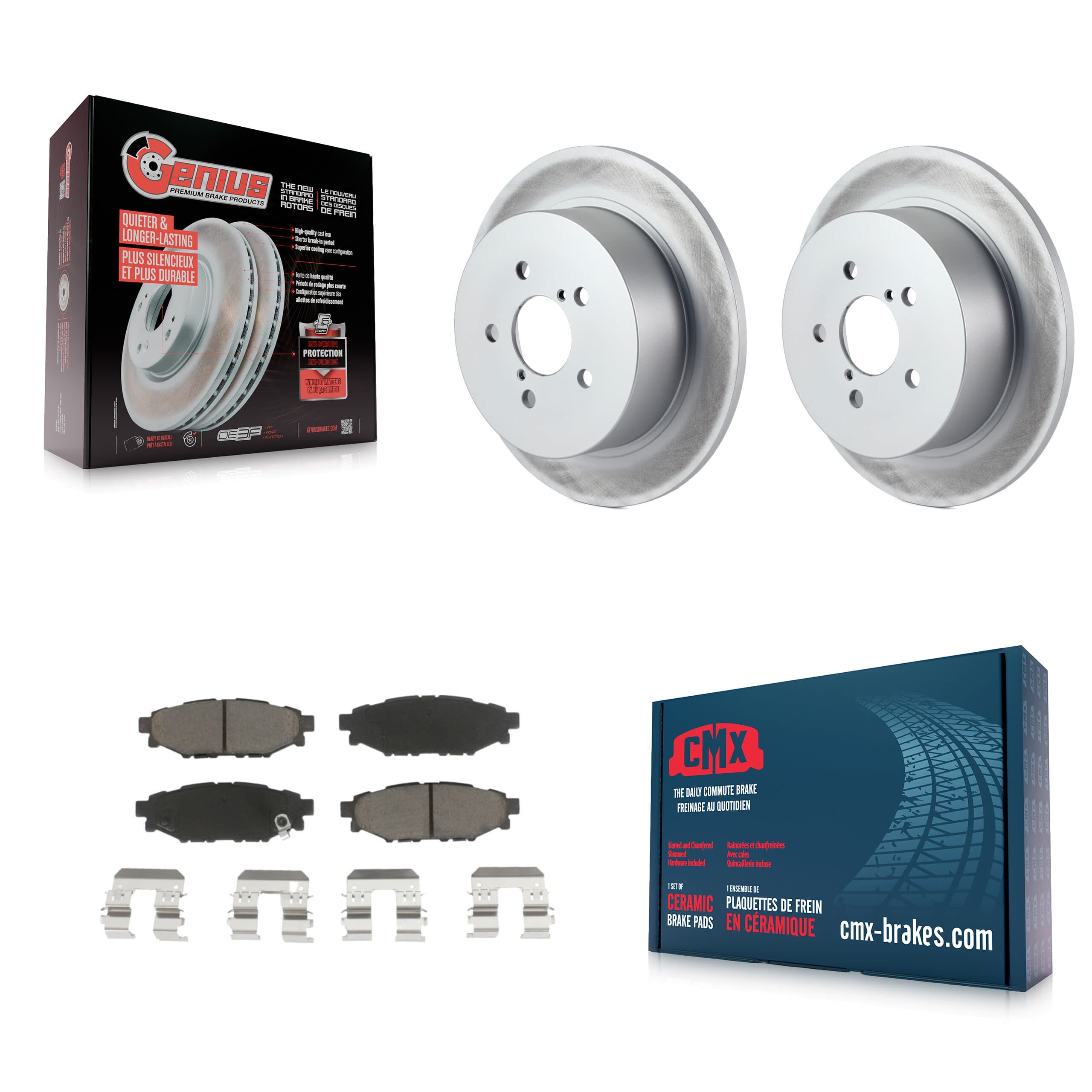 Transit Auto - KGC-101652 - Rear Disc Brake Kits image 1