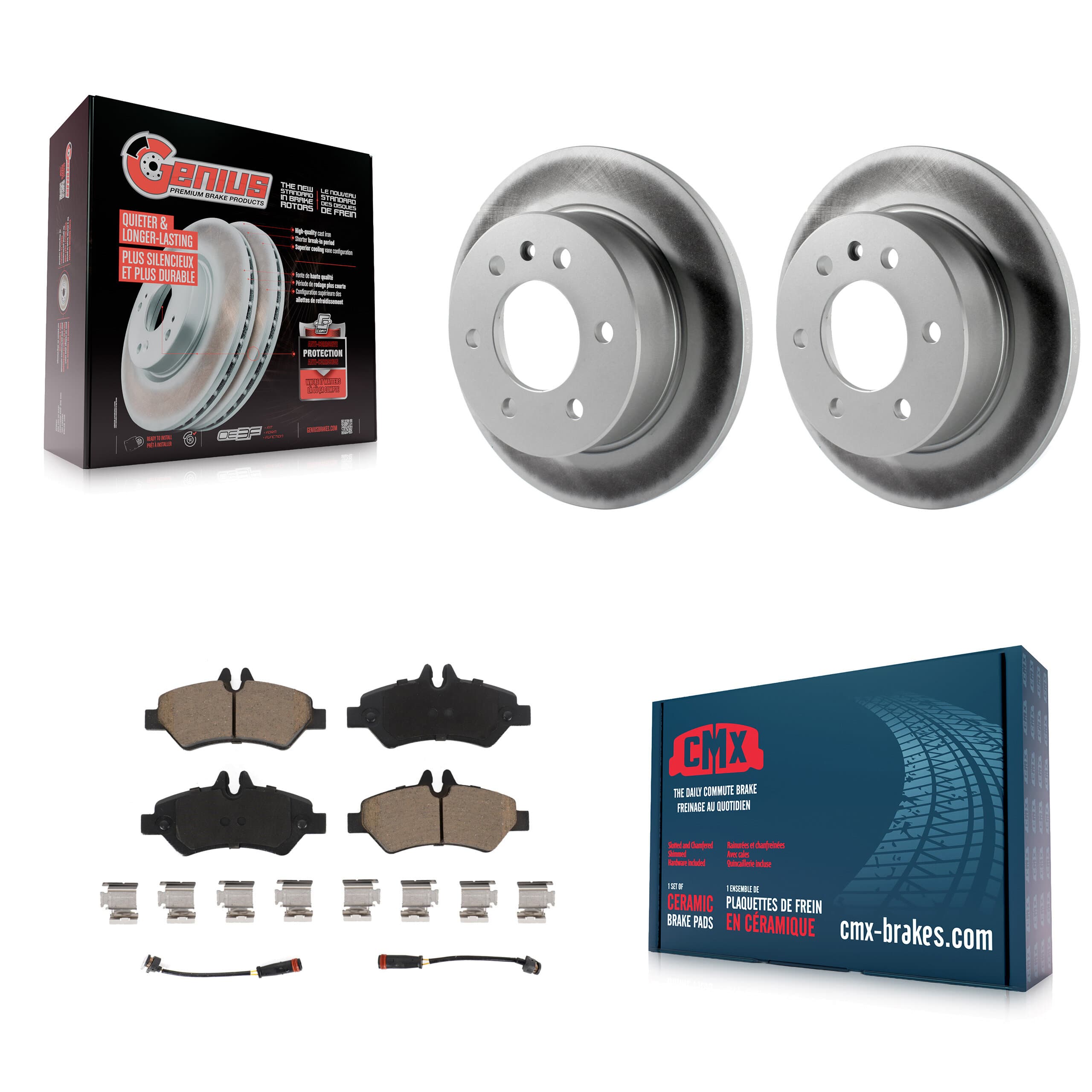 Transit Auto - KGC-101657 - Rear Disc Brake Kits image 1